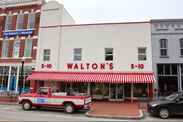 This Arkansas city is where Walmart was founded, and a museum dedicated to the chain can be found here