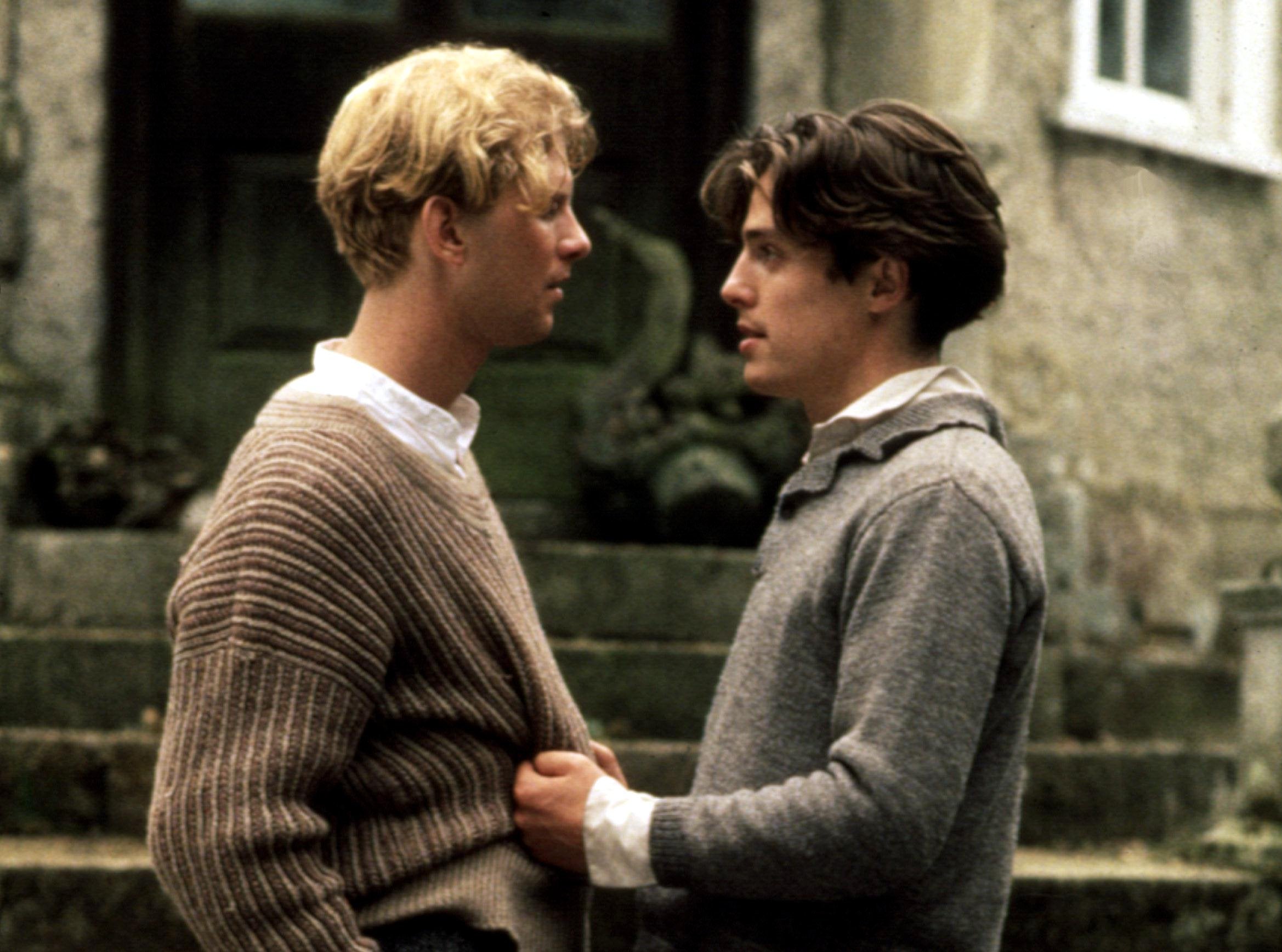 James Wilby and Hugh Grant in ‘Maurice’