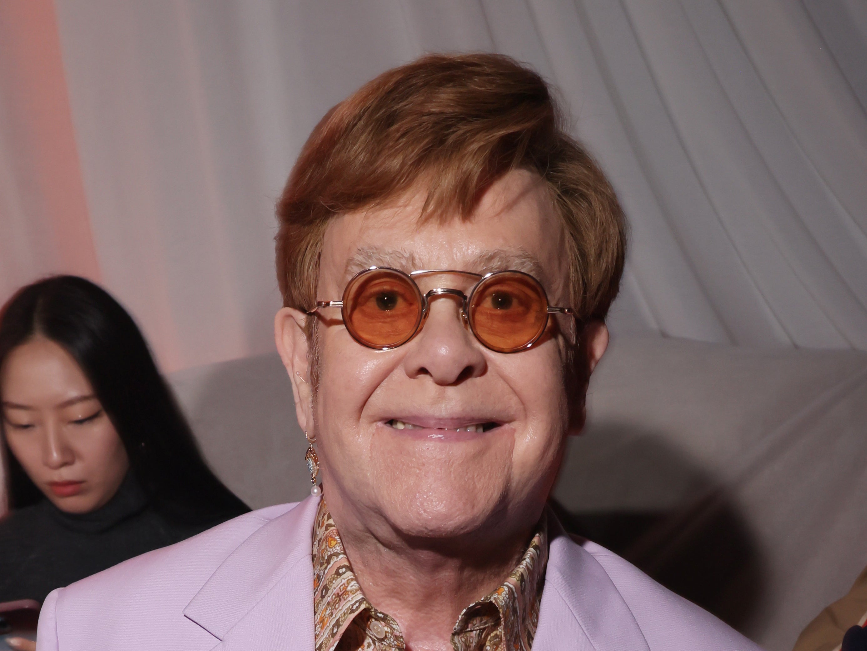 Sir Elton confirmed that he had sent his personal cook to Italy to learn the dish