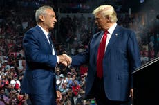 Trump picks RFK Jr to lead Health and Human Services as they vow to make America healthy