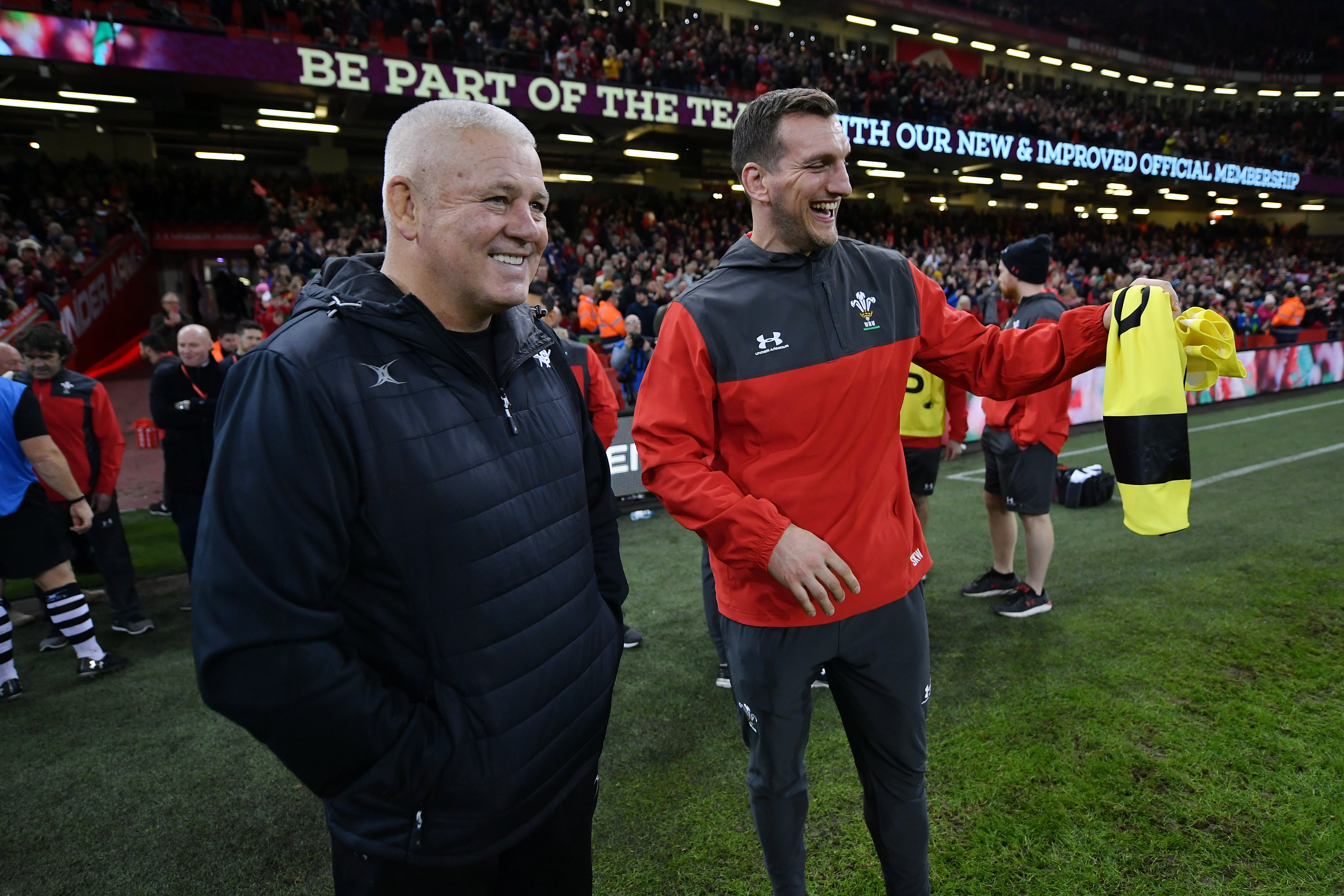 Sam Warburton played for Wales under Warren Gatland for many years