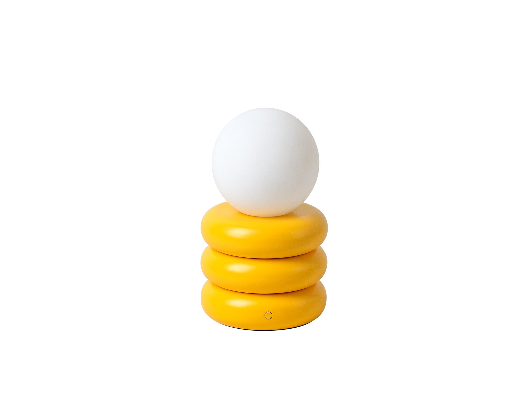 Houseof yolk-yellow tube cordless table lamp