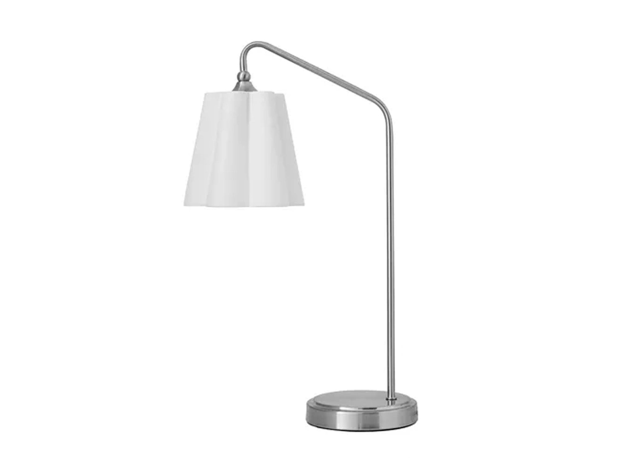 Dunelm Nancy metal table lamp