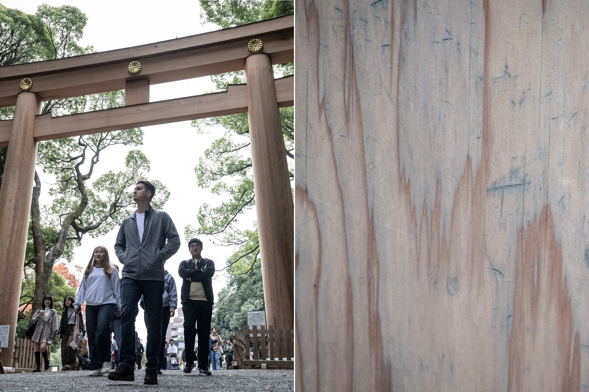American Tourist Arrested in Japan for Vandalizing Meiji Shrine