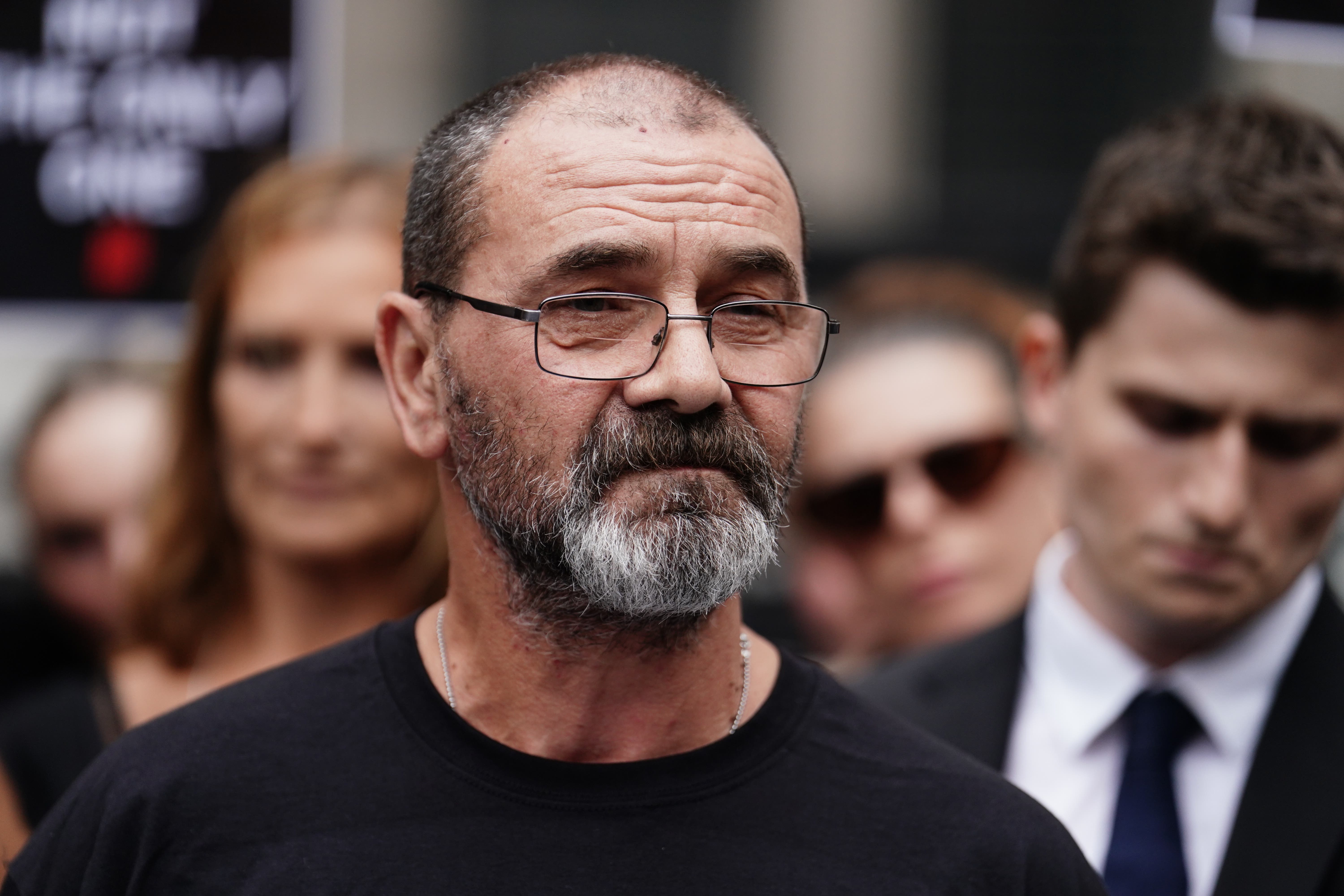 Andrew Malkinson, who served 17 years in prison for a rape he did not commit, is still waiting for compensation (Jordan Pettitt/PA)