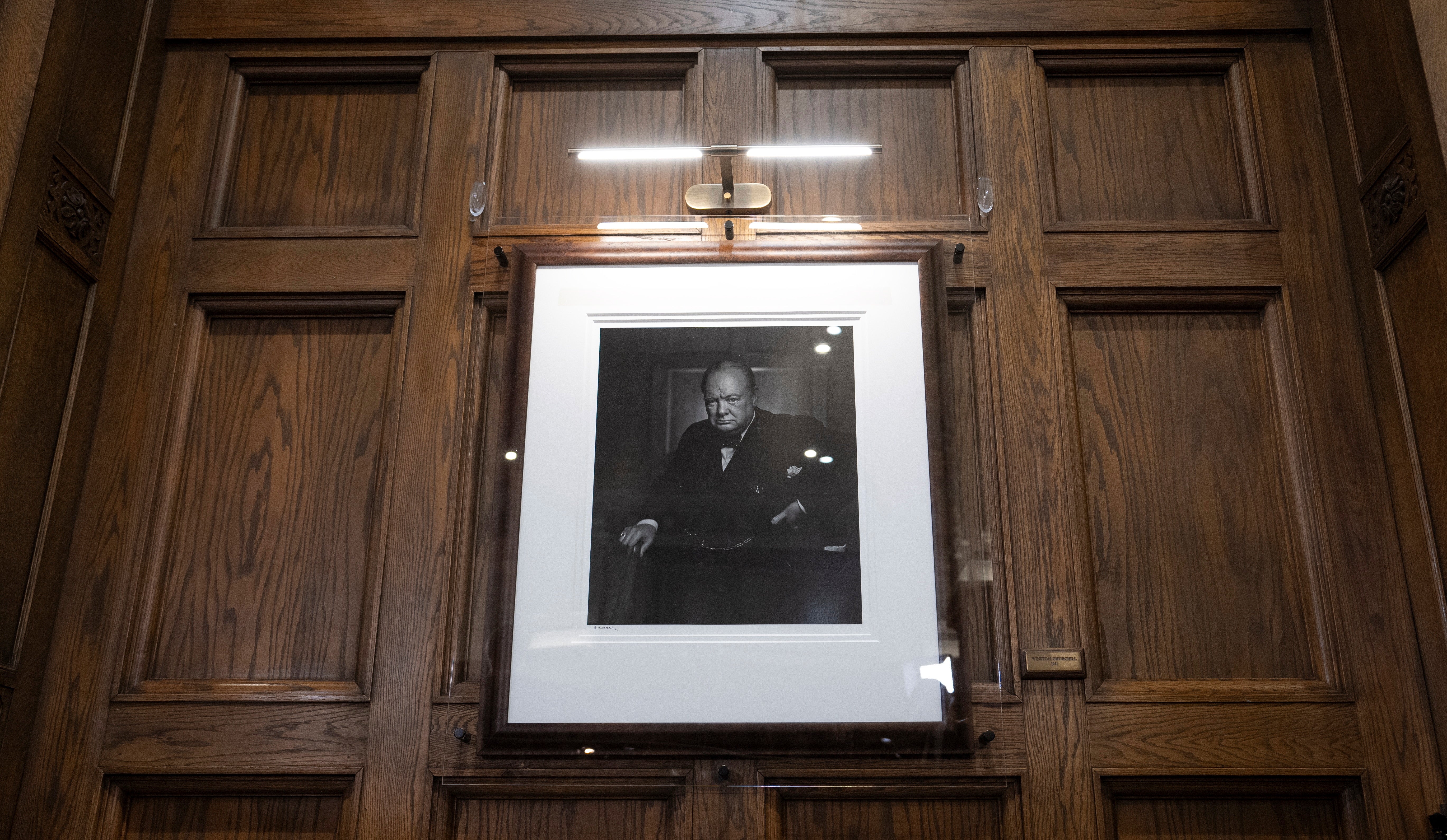 Canada Stolen Churchill Portrait