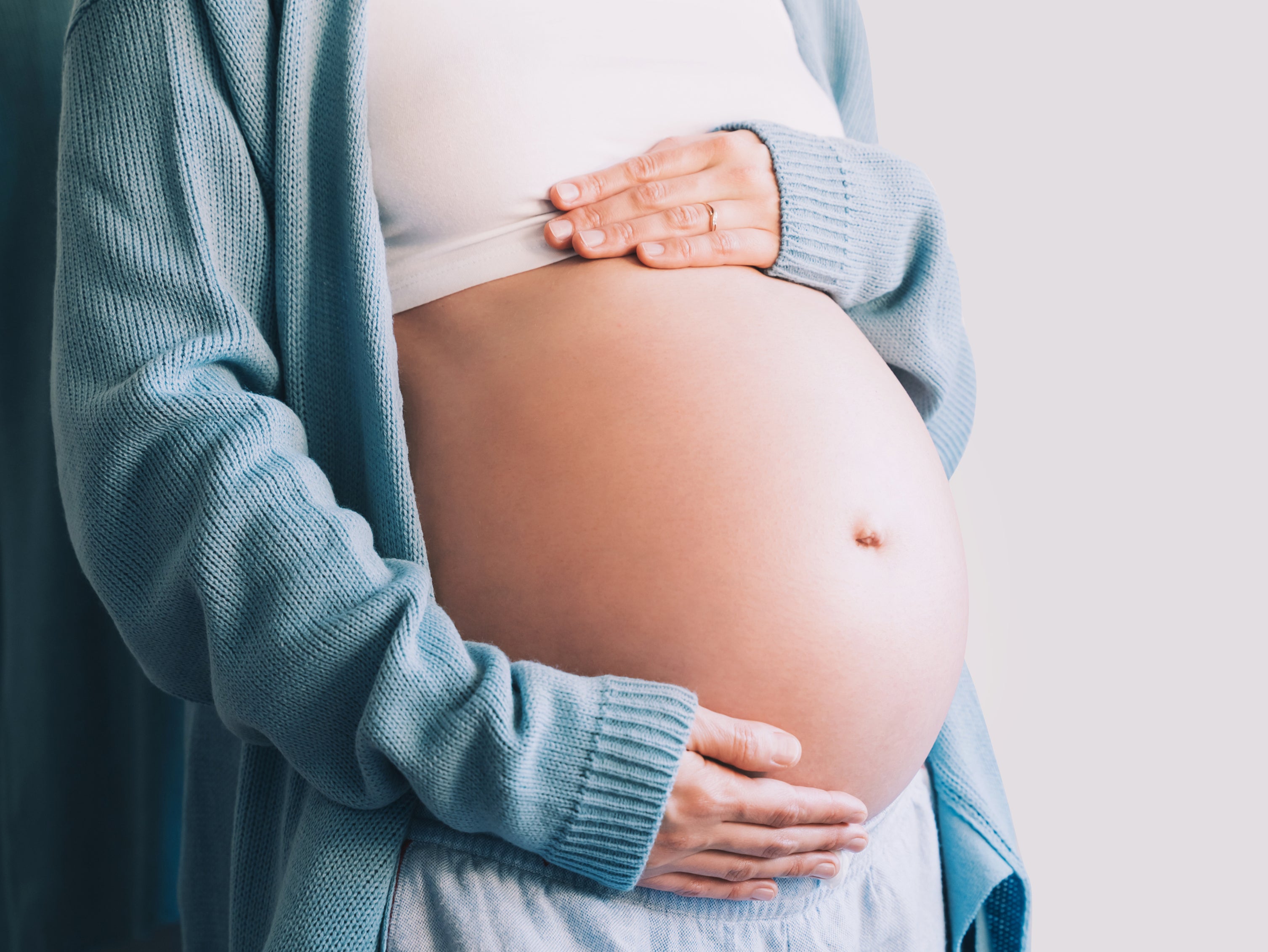 A woman found out she was pregnant with quadruplets when she went to the doctor for a sore throat