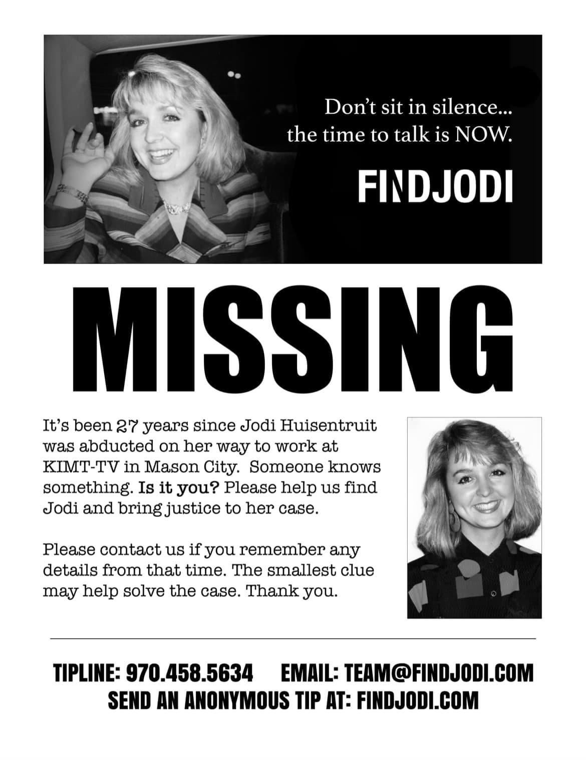 Nearly 30 years later and there are still no answers in Jodi’s case