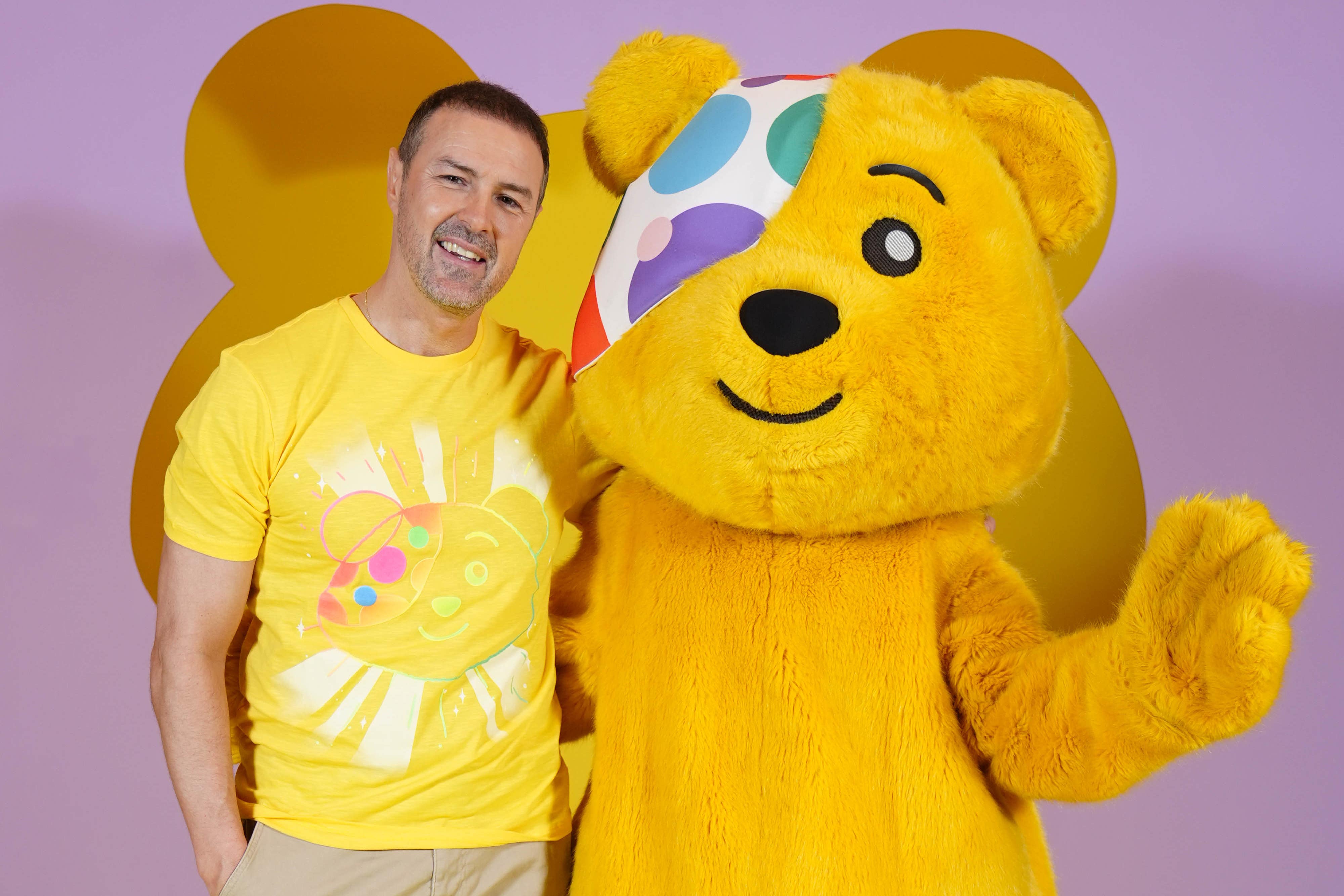 Paddy McGuinness at the BBC Children In Need appeal show at MediaCityUK in Salford (Peter Byrne/PA)