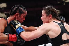 Katie Taylor deals Amanda Serrano vile cut en route to victory in rematch