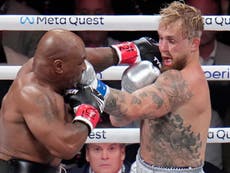 Netflix viewers underwhelmed by ‘sad’ Jake Paul vs Mike Tyson fight as YouTuber ends bout with a bow