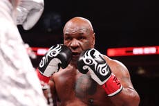 Mike Tyson explains why he kept biting his glove in Jake Paul defeat