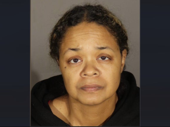 Amanda Leeann Porter, 44, of Virginia, is shown in a mugshot on November 14, 2024. Porter, who does not have a nursing license, impersonated real nurses at several Southern California hospitals, according to investigators