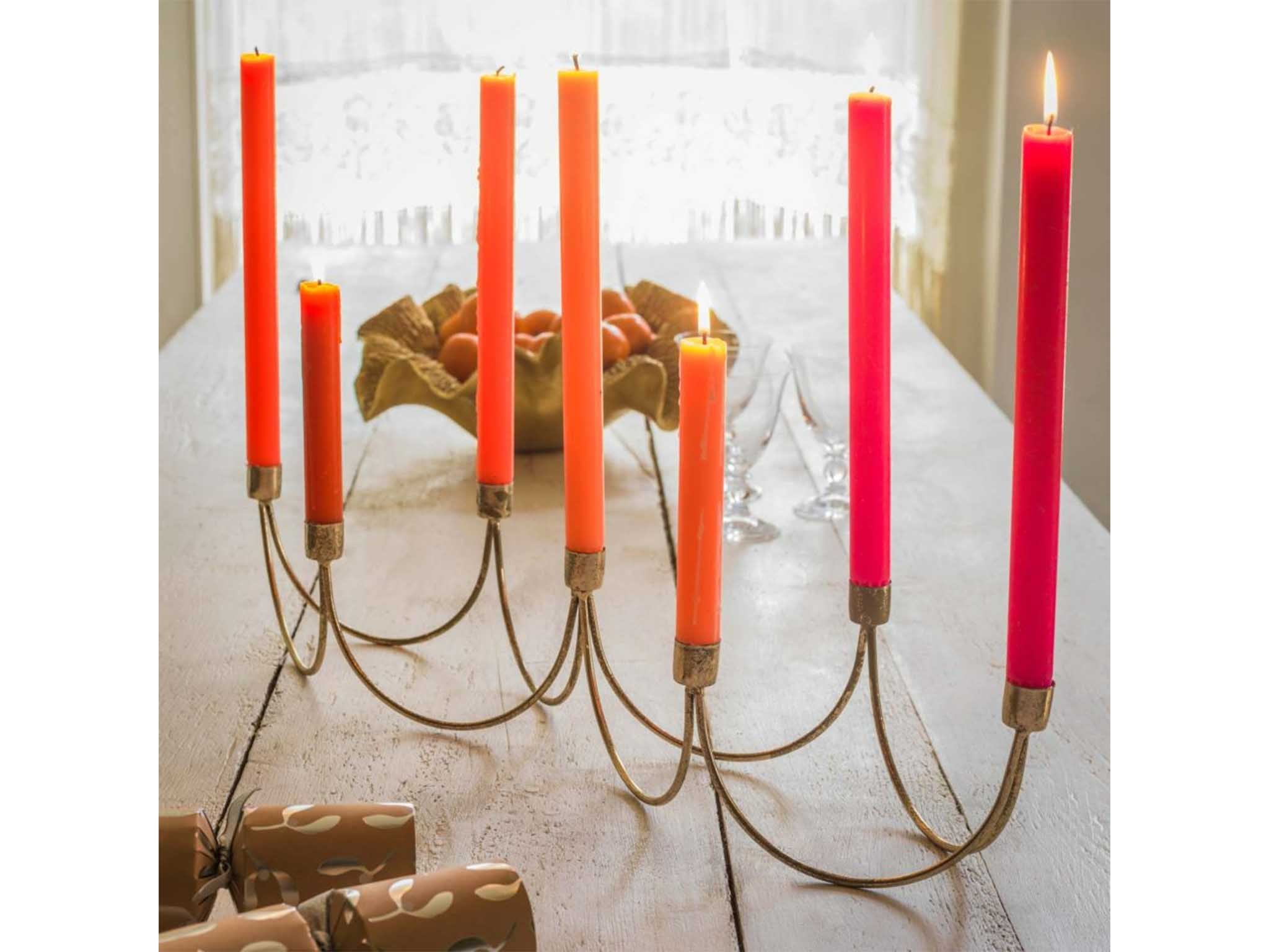 Graham & Green Wave Candle Holder Christmas Decorations