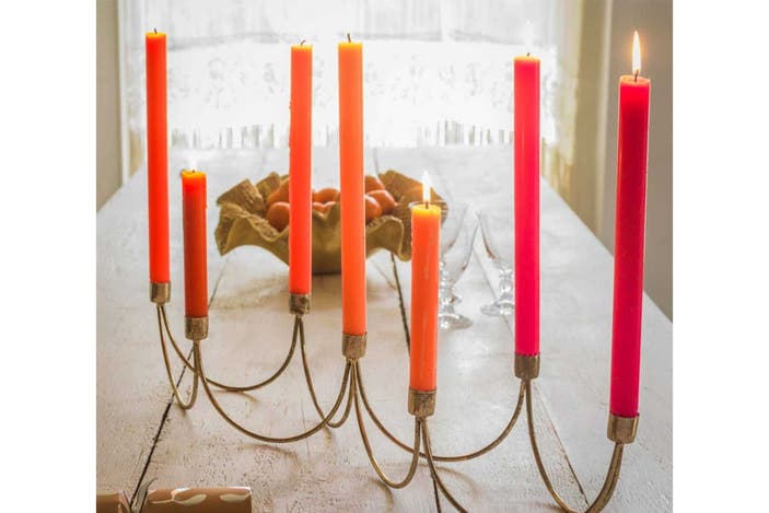 Graham & Green Wave Candle Holder Christmas Decorations