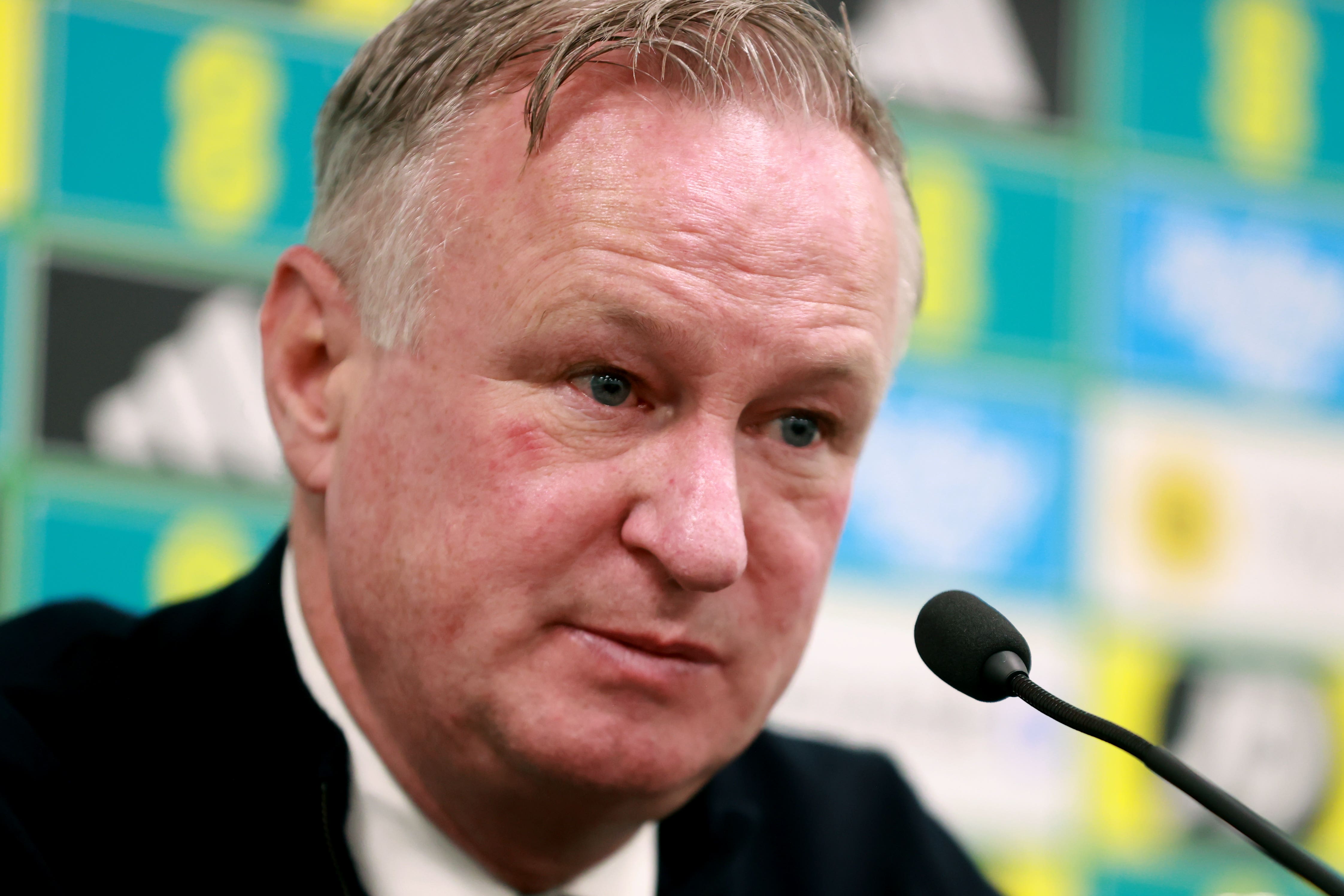 Michael O’Neill believes Monday’s match against Luxembourg will be Northern Ireland’s most difficult away game of the campaign (Liam McBurney/PA)