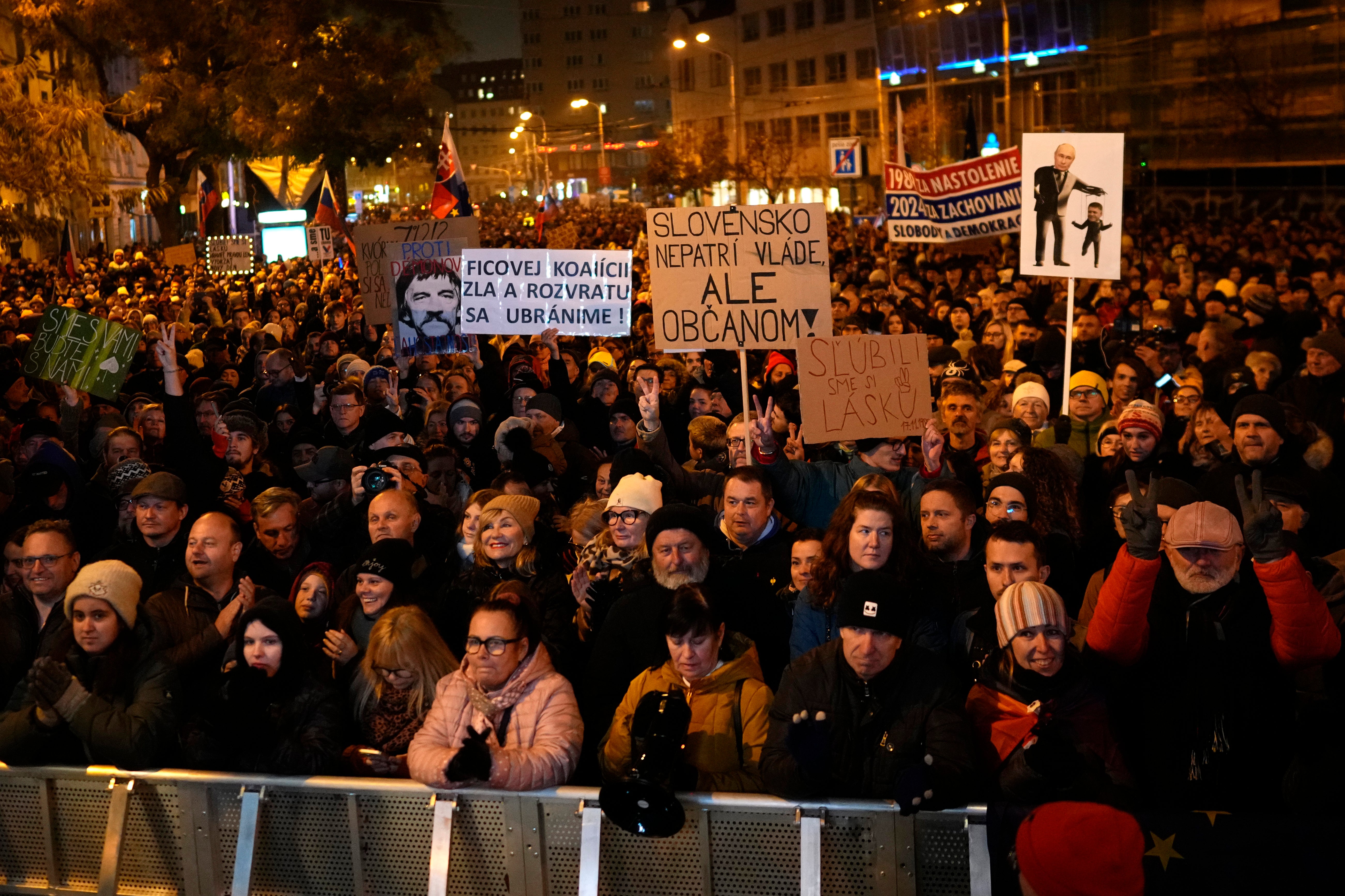 Slovakia Protest