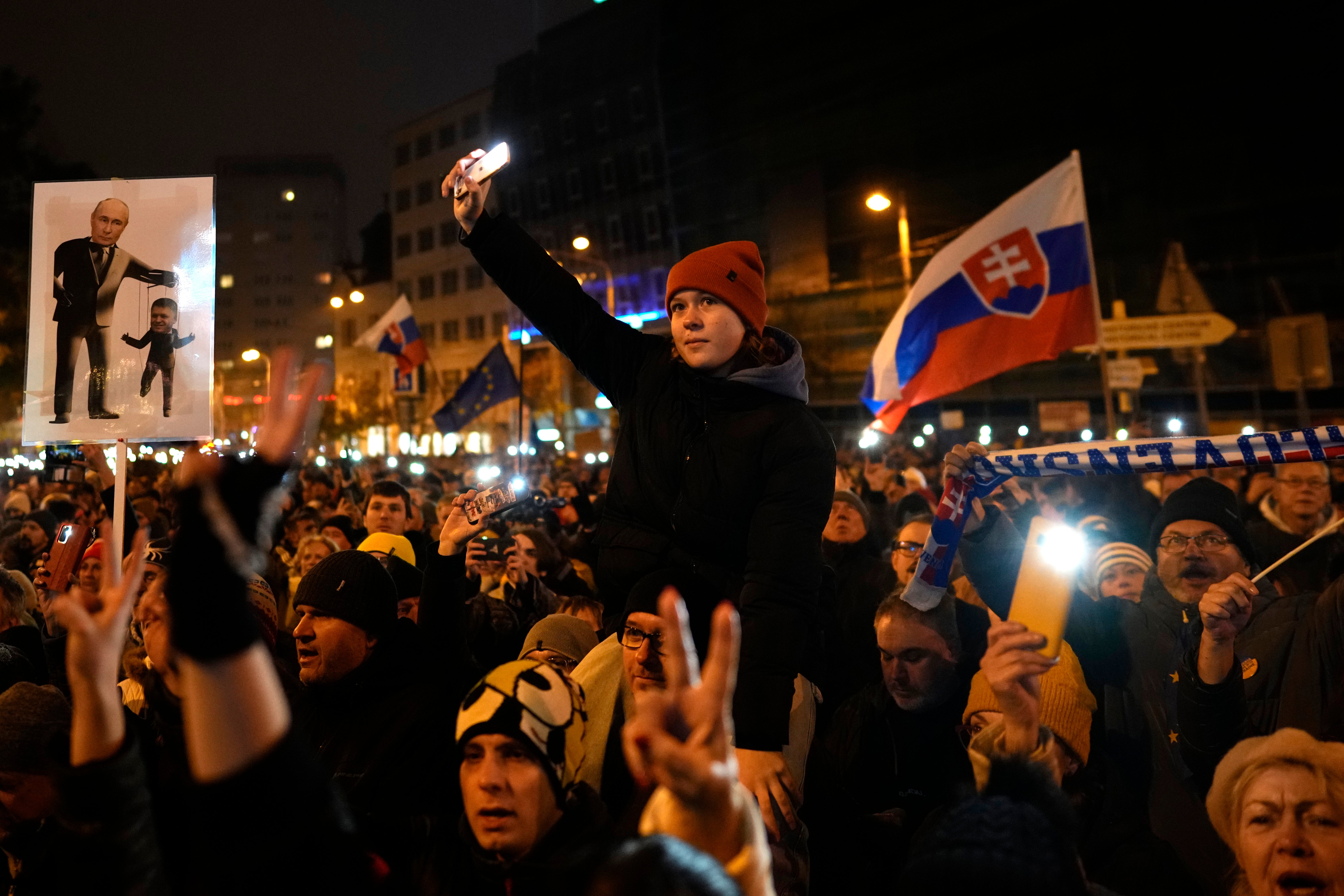 Slovakia Protest