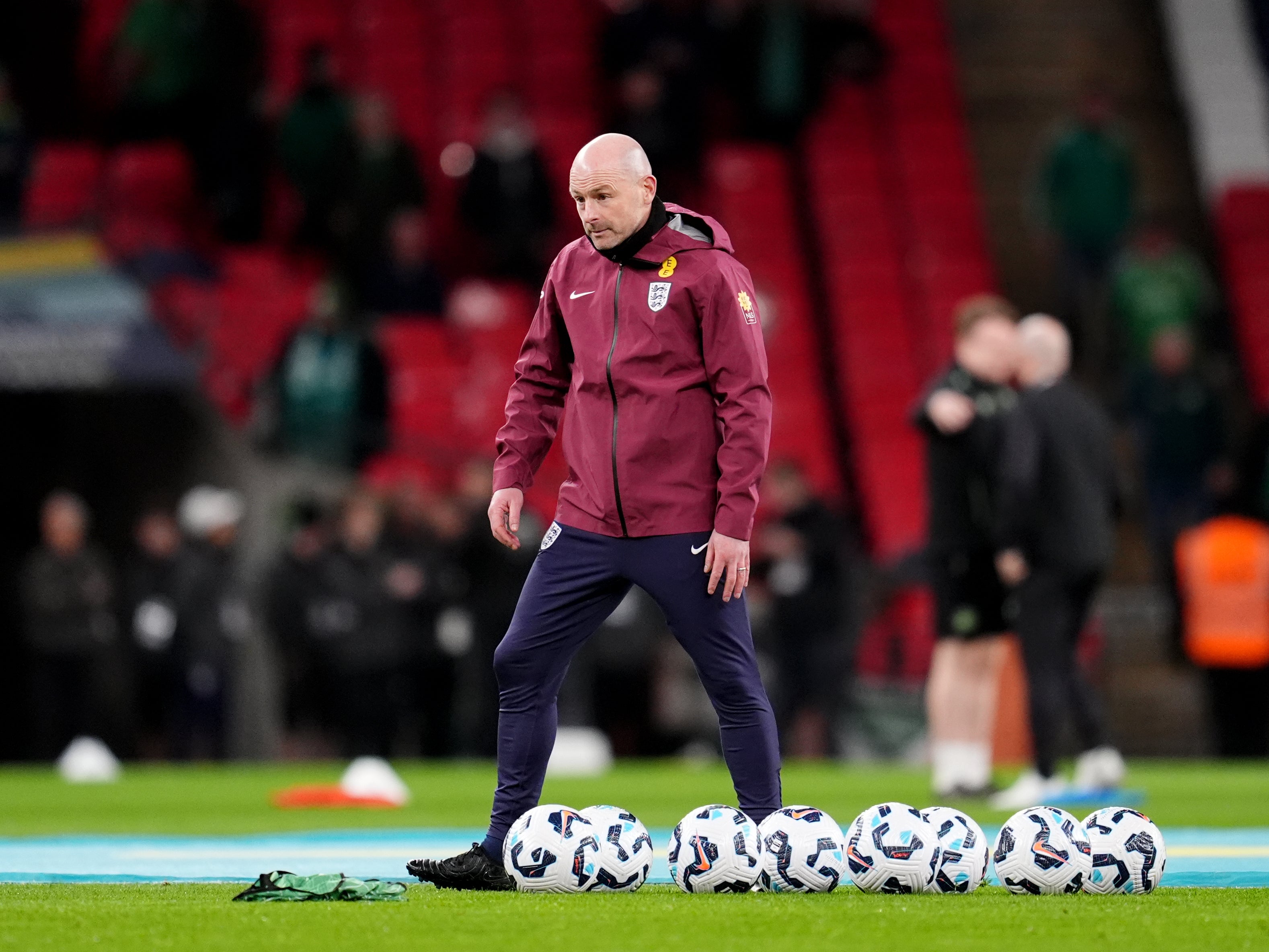 Lee Carsley has had six games in charge of England (Adam Davy/PA)