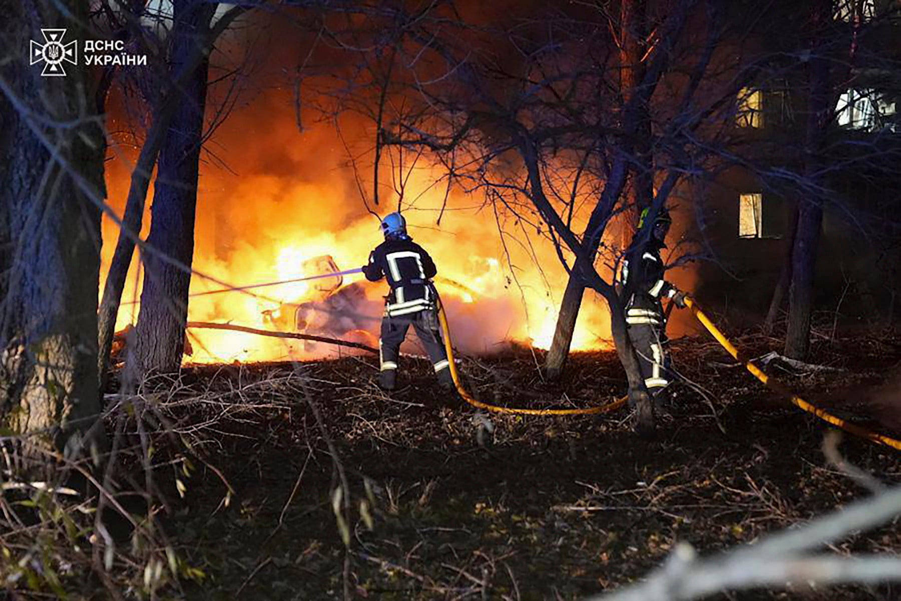 At least 10 people dead and 51 injured in evening rocket attack hits residential building in Sumy, Ukraine