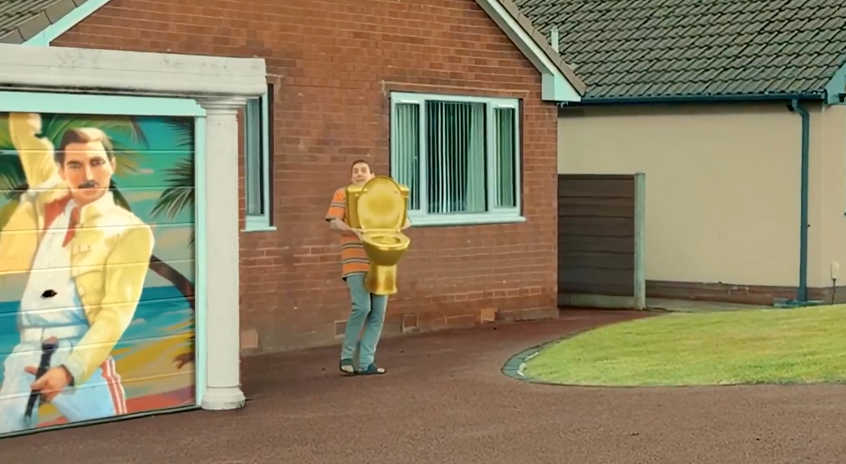 Peter Kay in an advert for the extended dates of his ‘Better Late Than Never’ tour