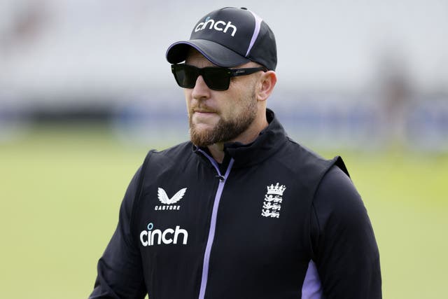 Brendon McCullum will become England head coach in all three formats in January (Richard Sellers/PA)