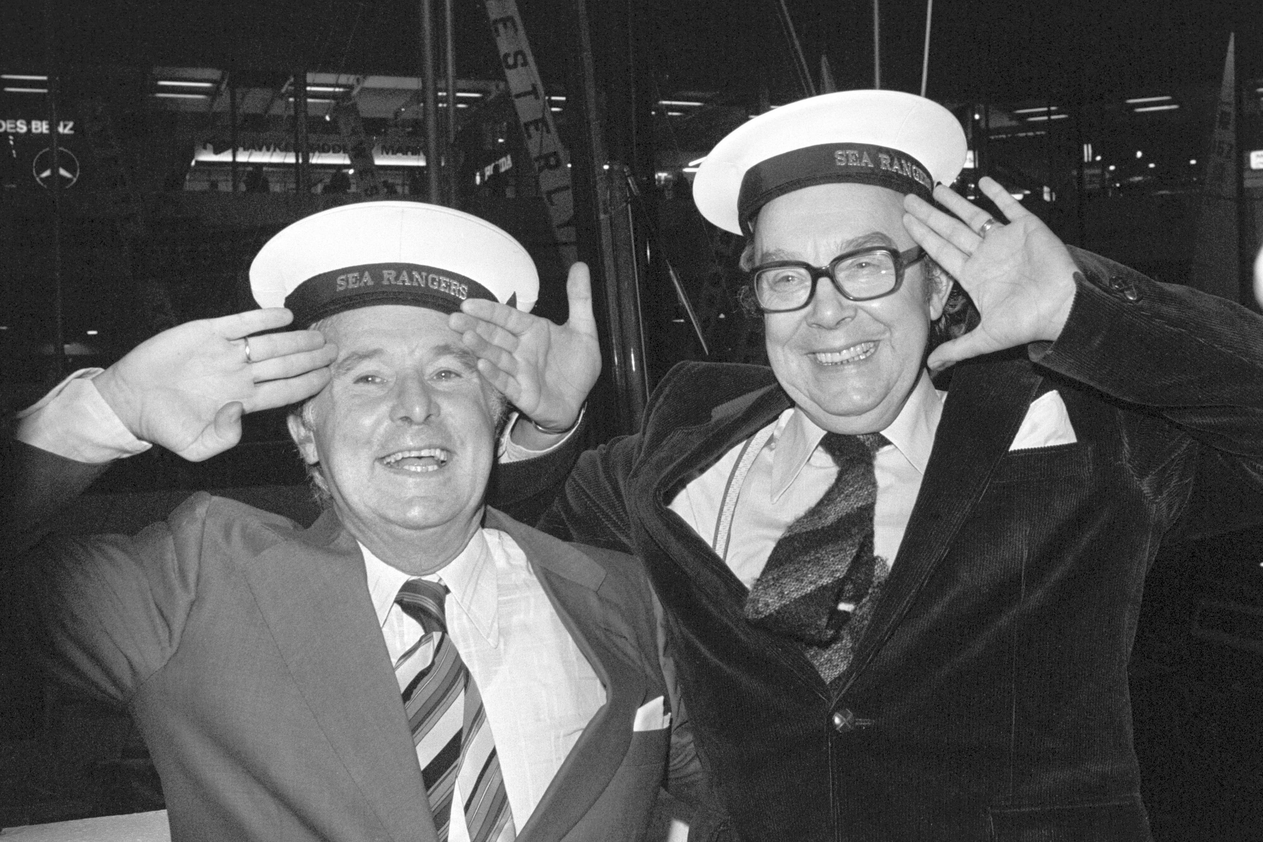 Morecambe and Wise remain beloved by the British public (PA)