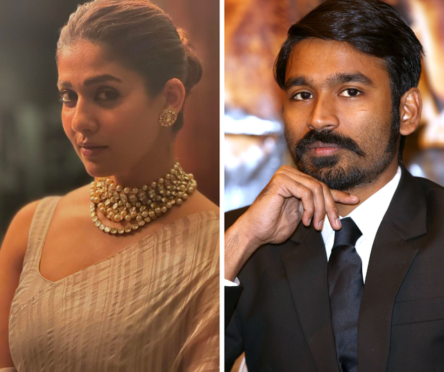 <p>Nayanthara vs Dhanush</p>