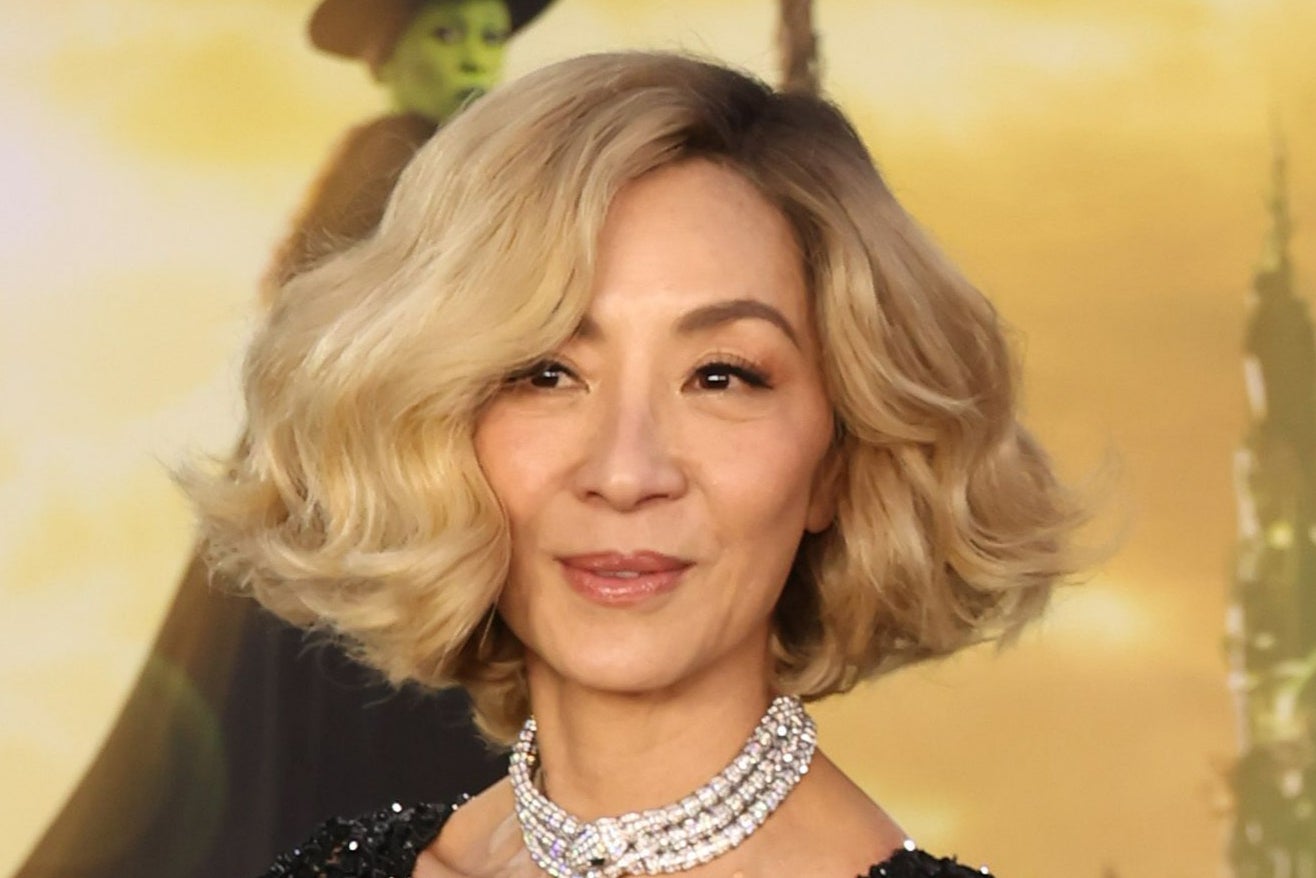 Michelle Yeoh pictured at the premiere of ‘Wicked'