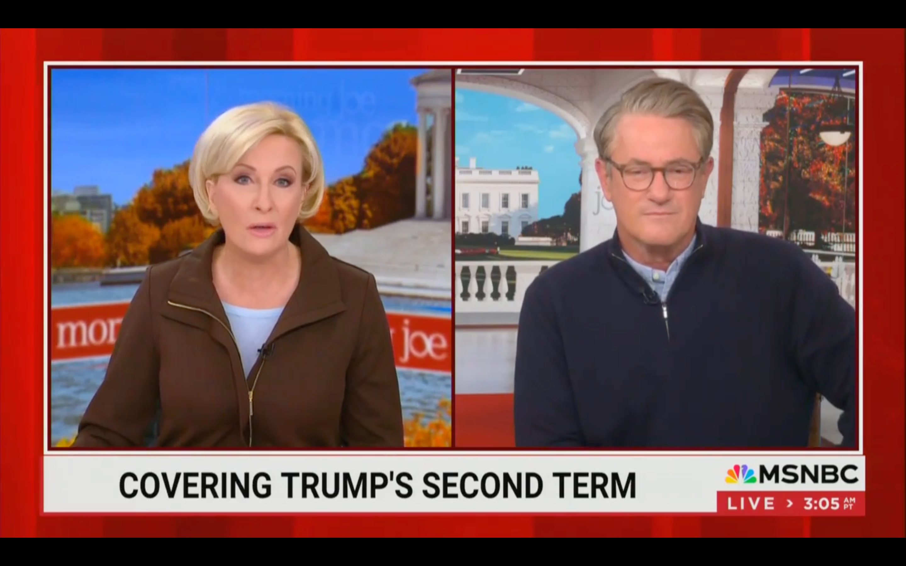 Morning Joe hosts Joe Scarborough and Mika Brzezinski met personally with Trump at Mar-a-Lago, they revealed