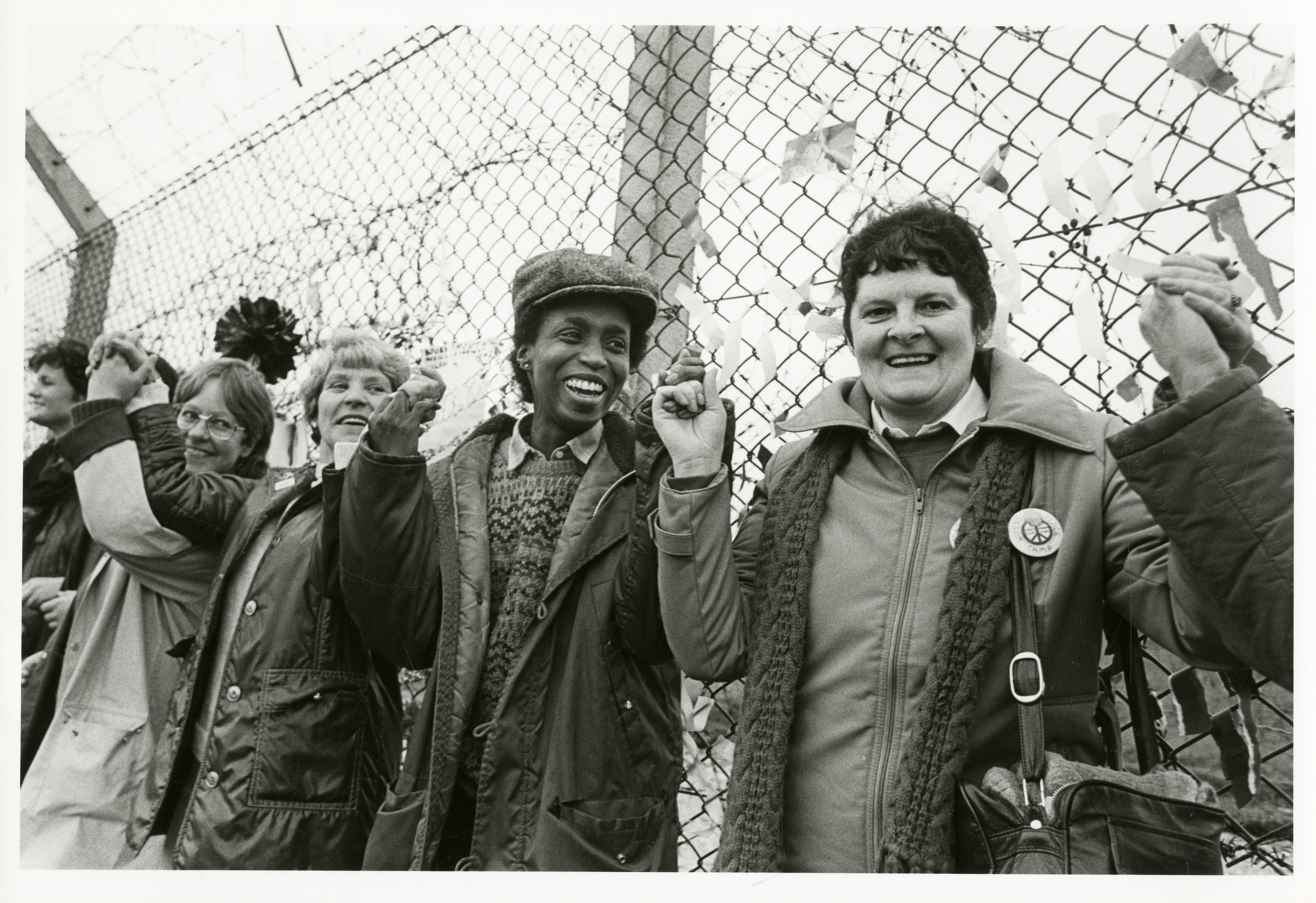 Melanie Friend, ‘Greenham Common, 14 December 1985’