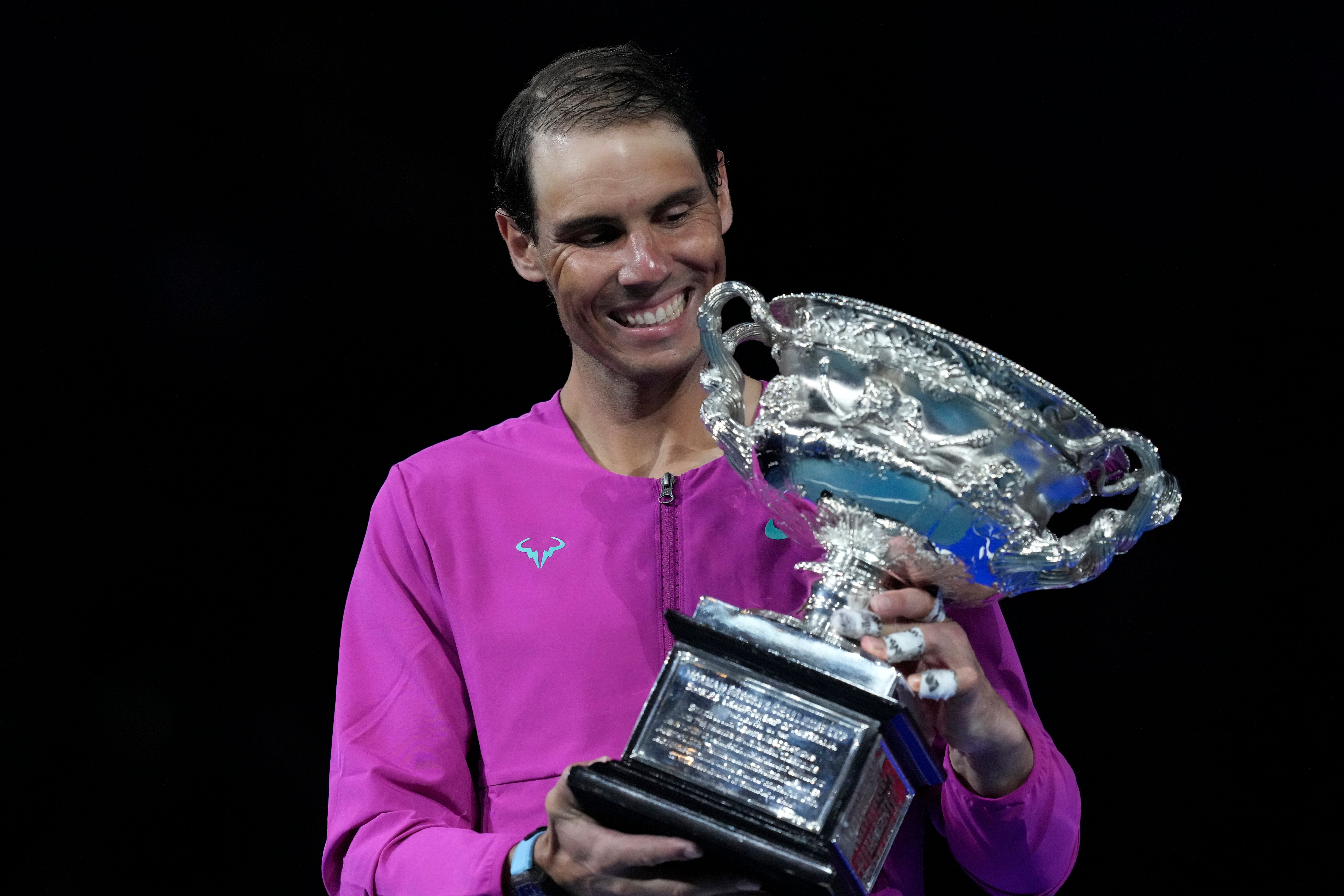 Davis Cup-Nadal-Slam Titles Tennis