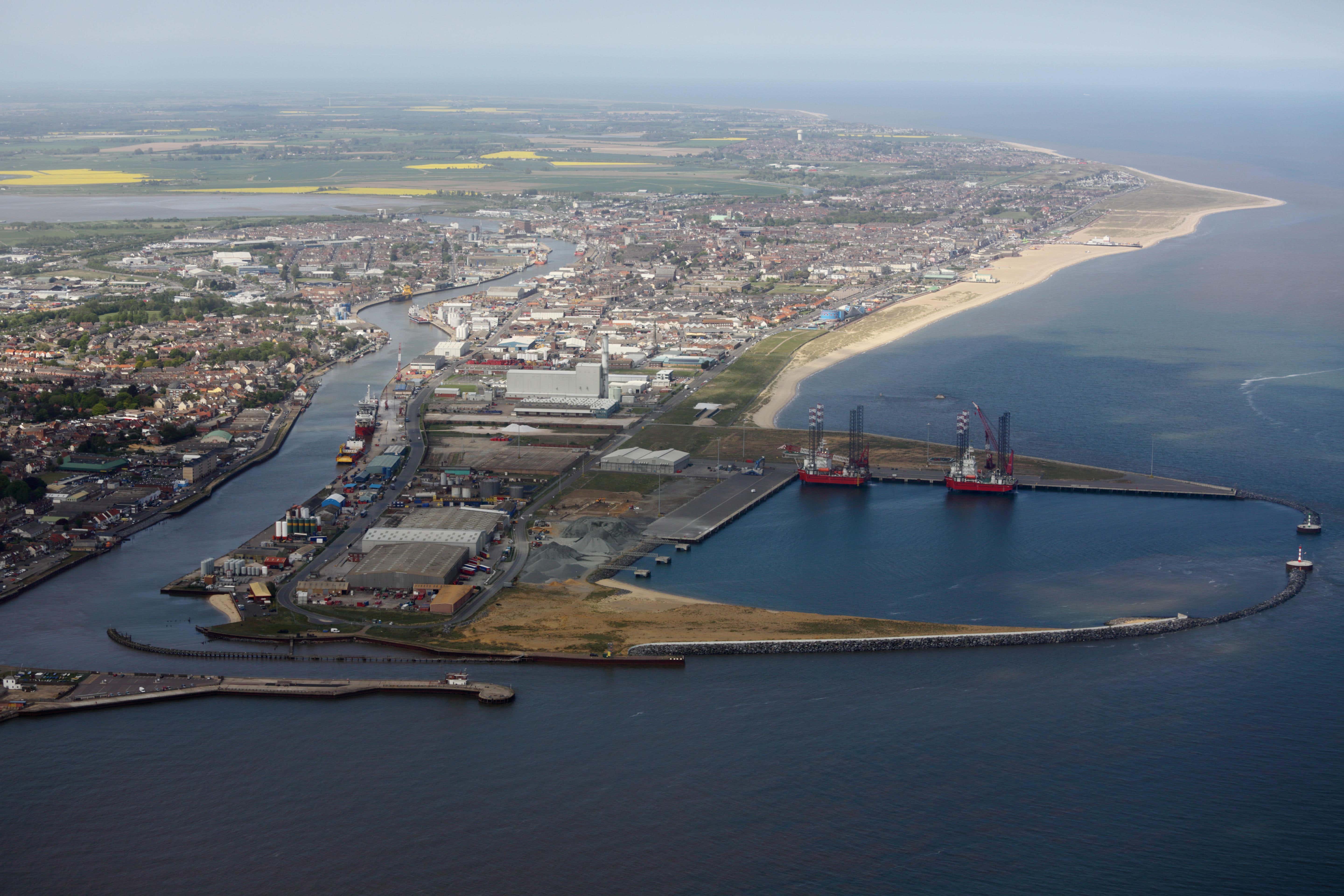 MV Ruby arrived at Great Yarmouth’s harbour on Monday (Alamy/PA)