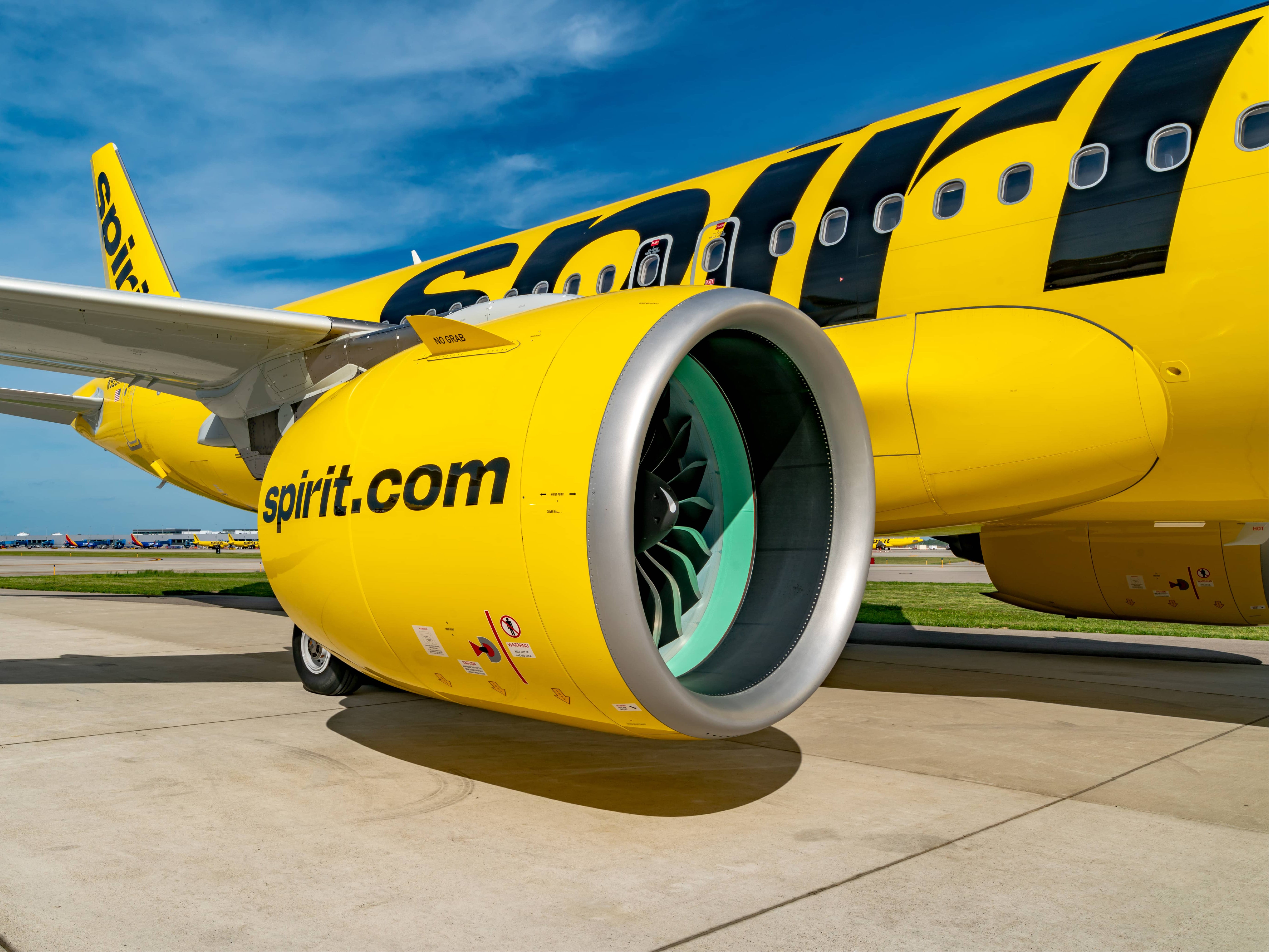 Going places? Spirit Airlines Airbus A319