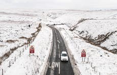 Snow UK map: Where snow will hit as Met Office predicts more wintry flurries