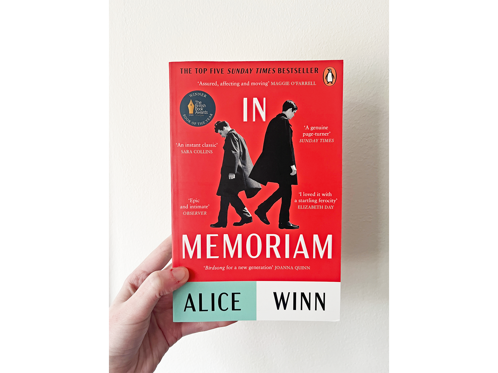 Best romance books IndyBest review ‘In Memoriam’ by Alice Winnm published by Penguin Books