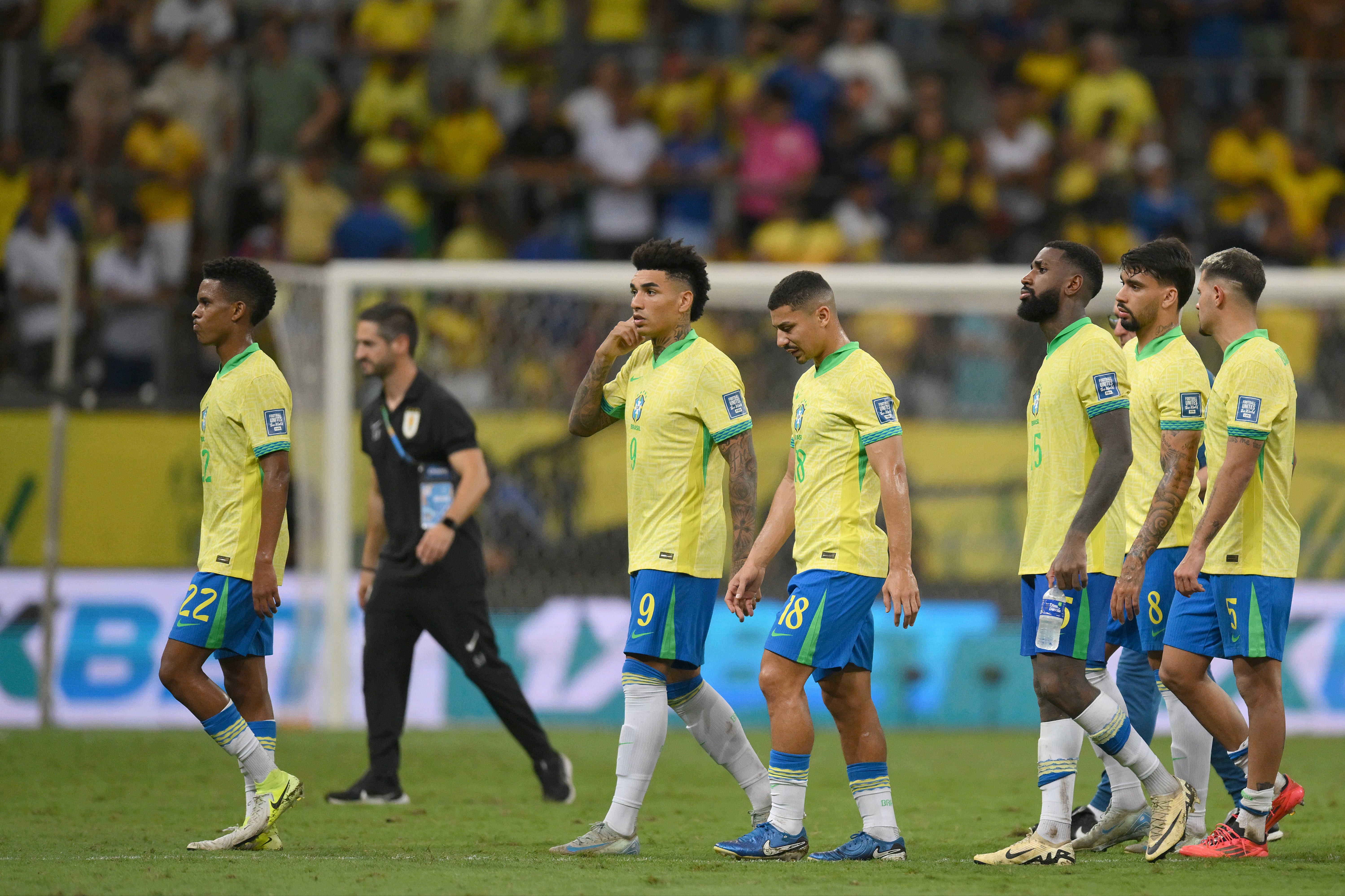 Brazil were booed at full time in Salvador