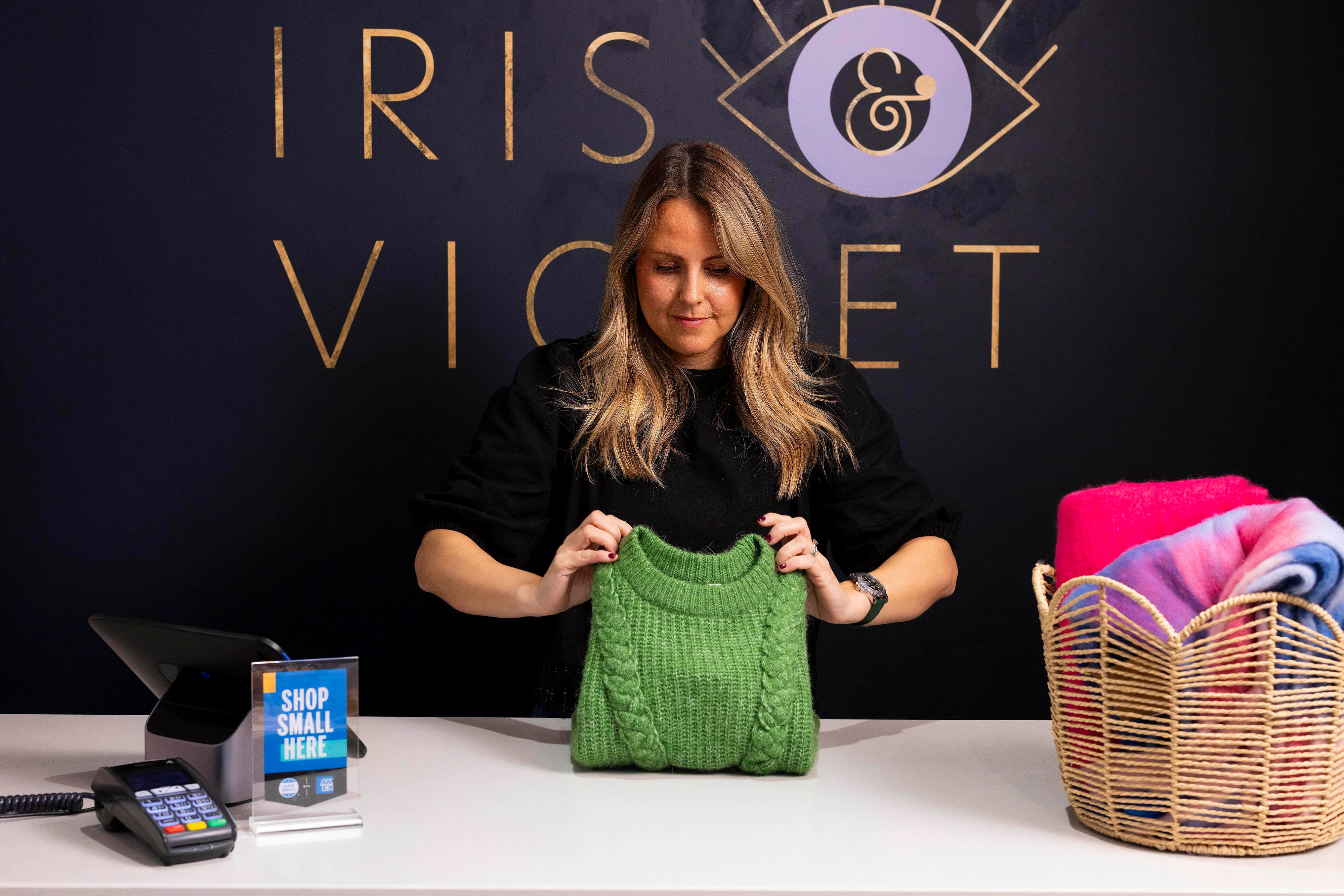 Bethany Scott-Morris, 34, from Iris & Violet in Stamford, is a part of the new era of gen Z and millennial entrepreneurs investing in the future success of UK high streets