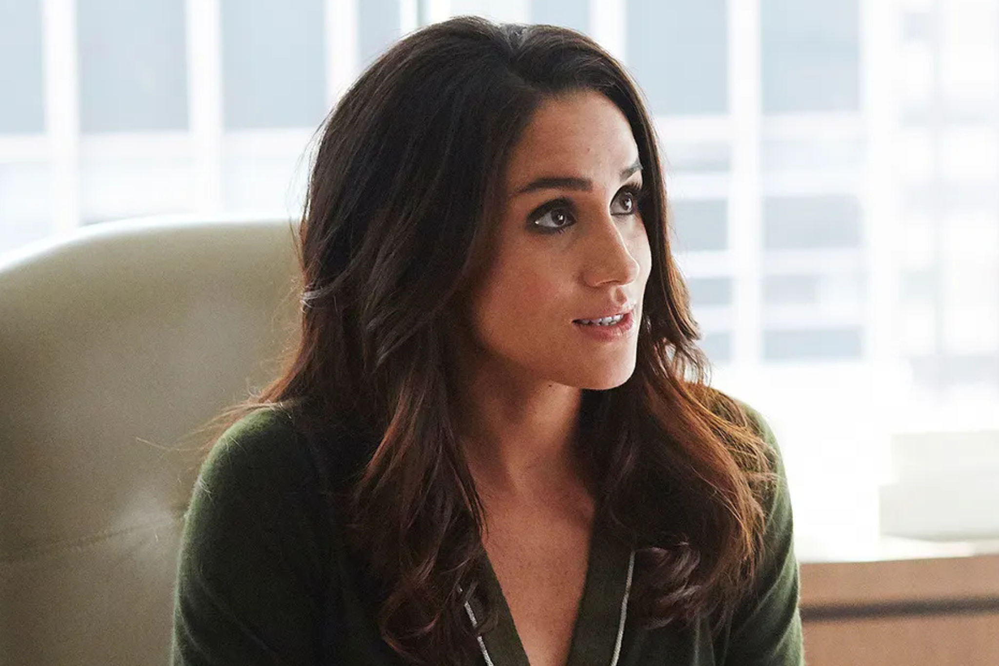 Markle as paralegal Rachel Zane in ‘Suits’