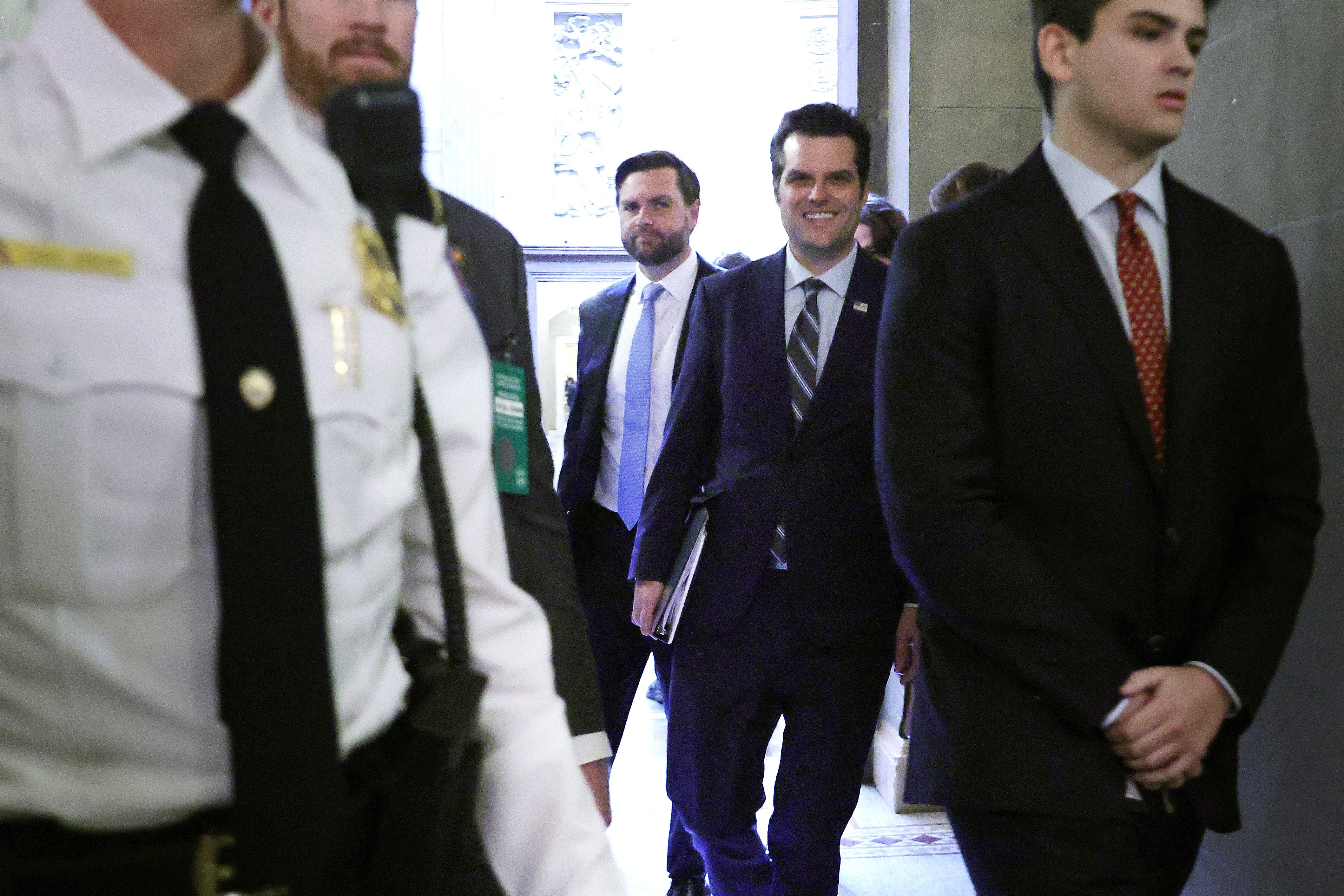 Gaetz spent Wednesday on Capitol Hill meeting with Senate Republicans whose support he needs to be confirmed as attorney general