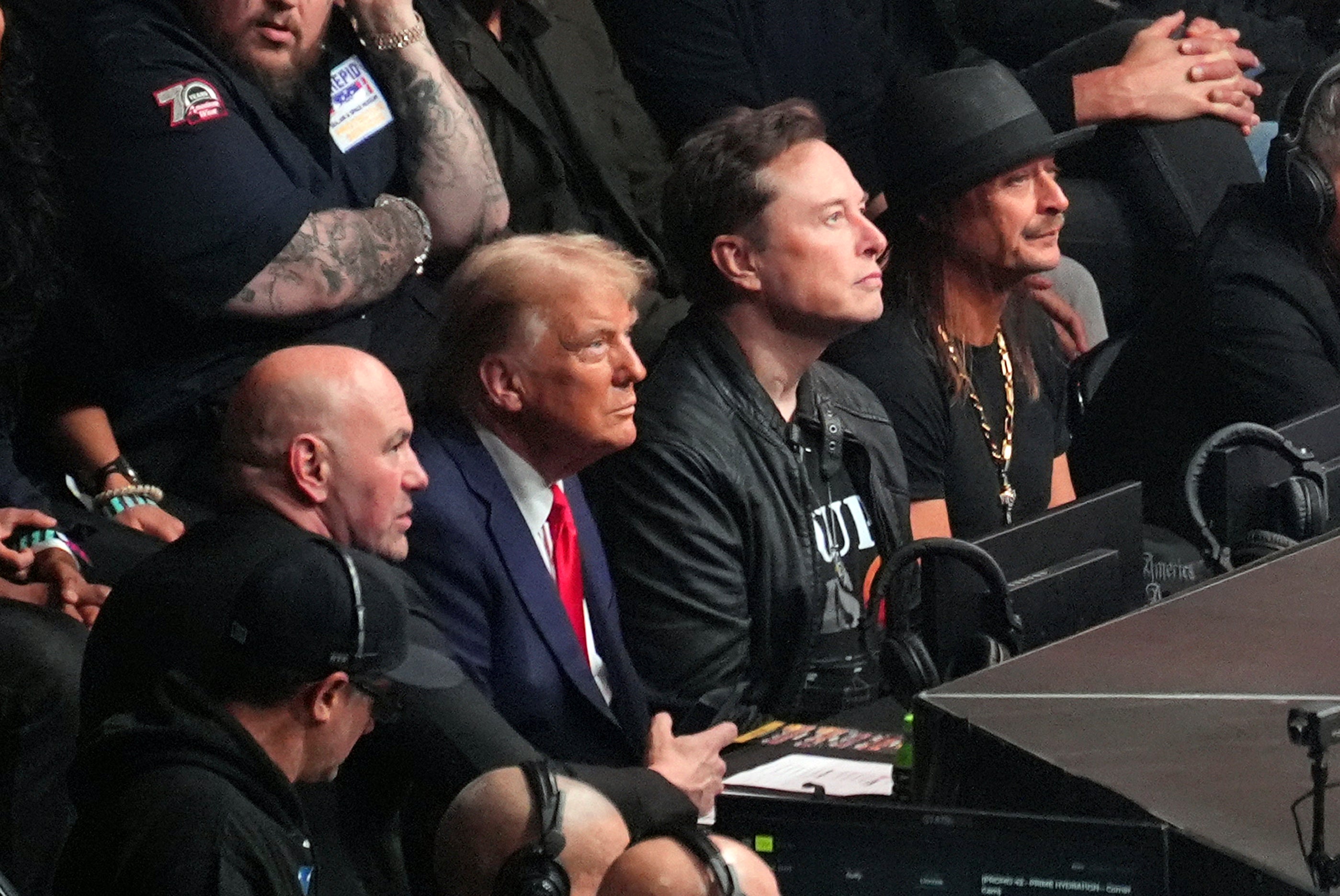 Trump UFC309 Mixed Martial Arts