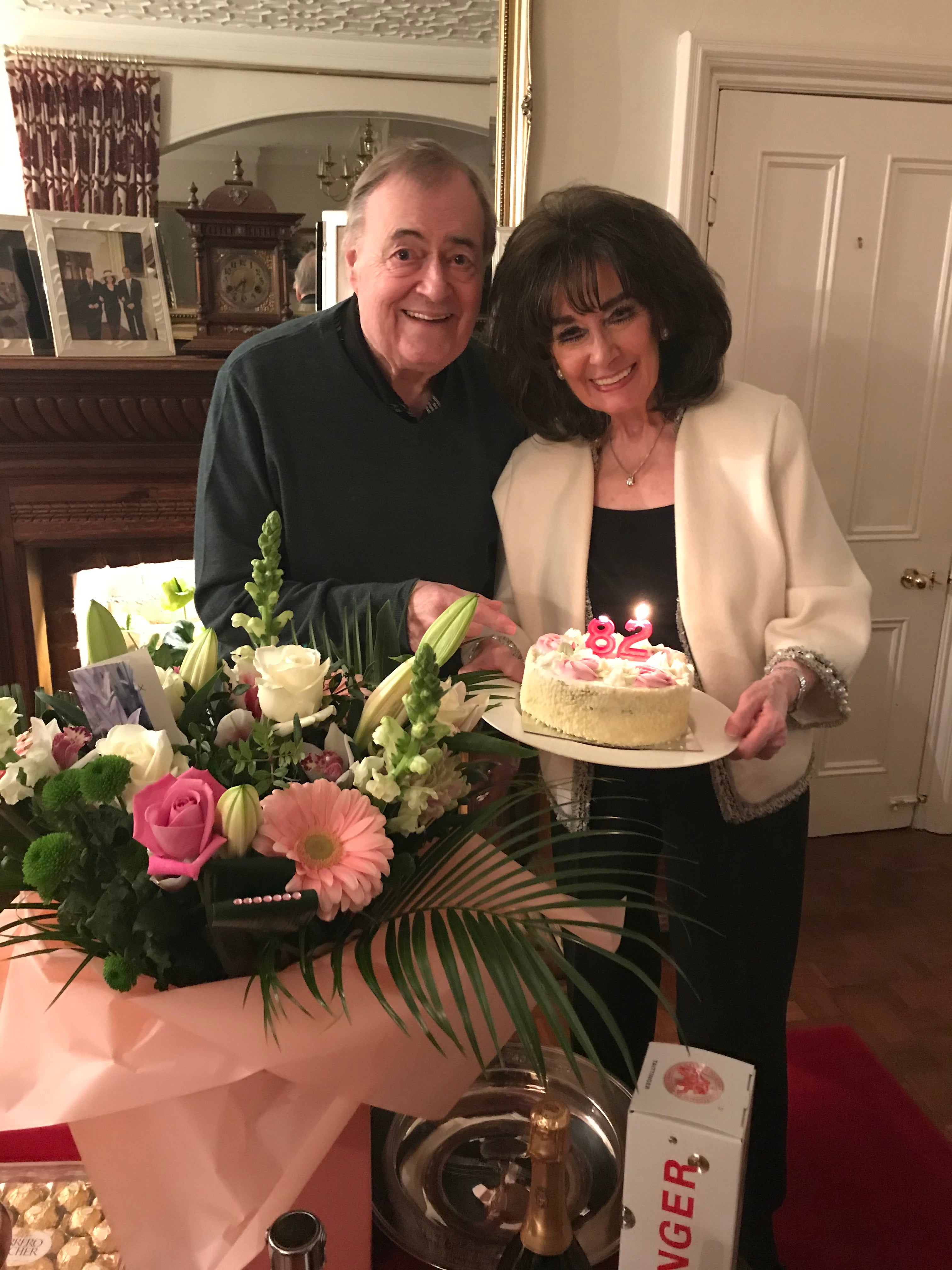 Lord Prescott with his wife Pauline