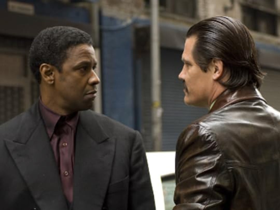 Denzel Washington and Josh Brolin in ‘American Gangster’