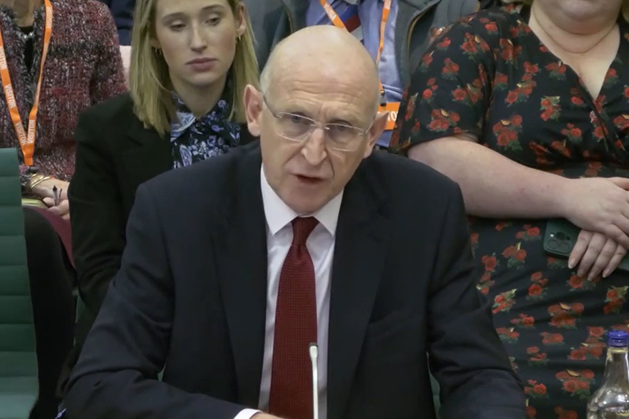 John Healey appears before the defence select committee