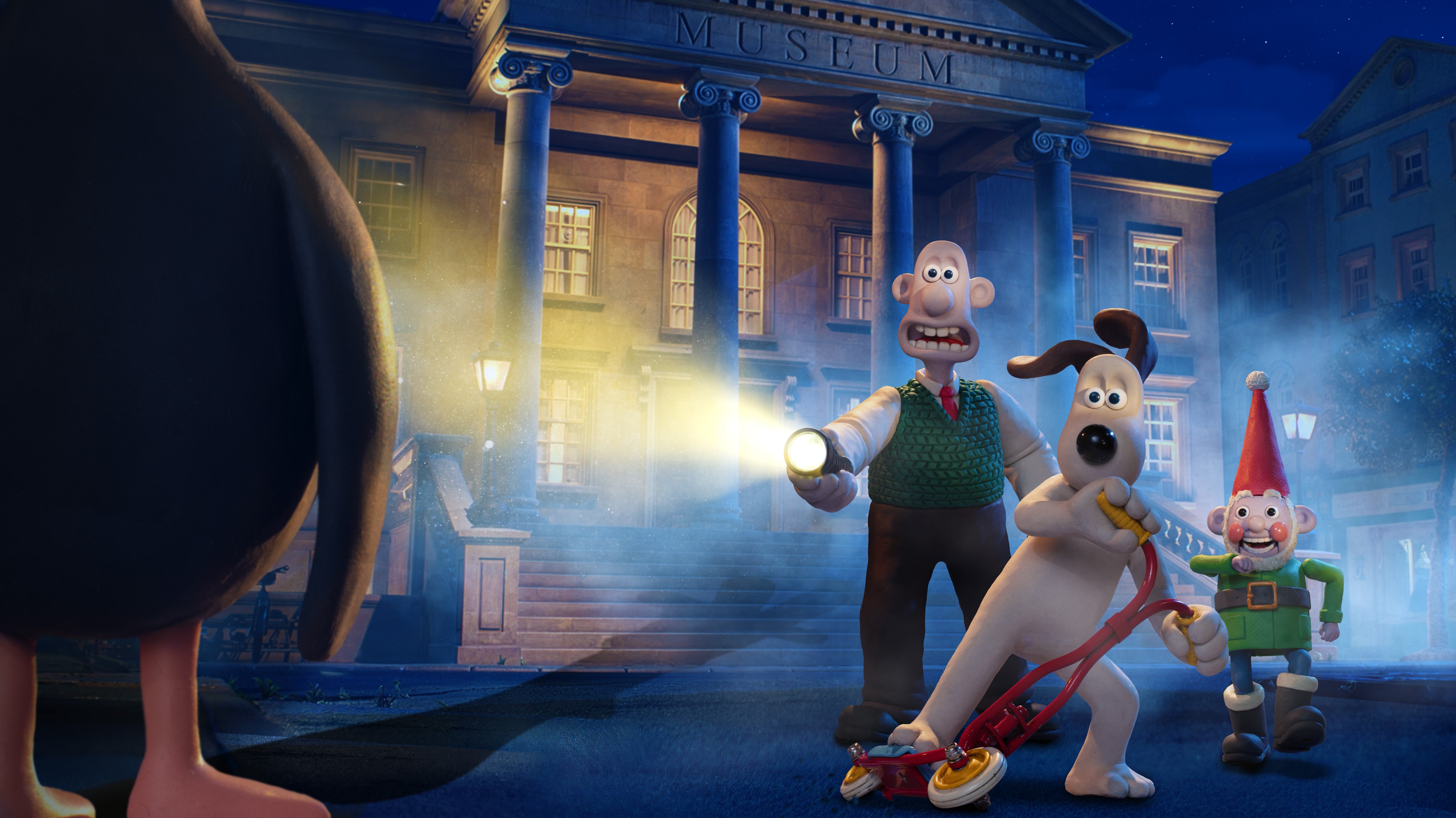 Wallace and Gromit face Feathers McGraw in the forthcoming film