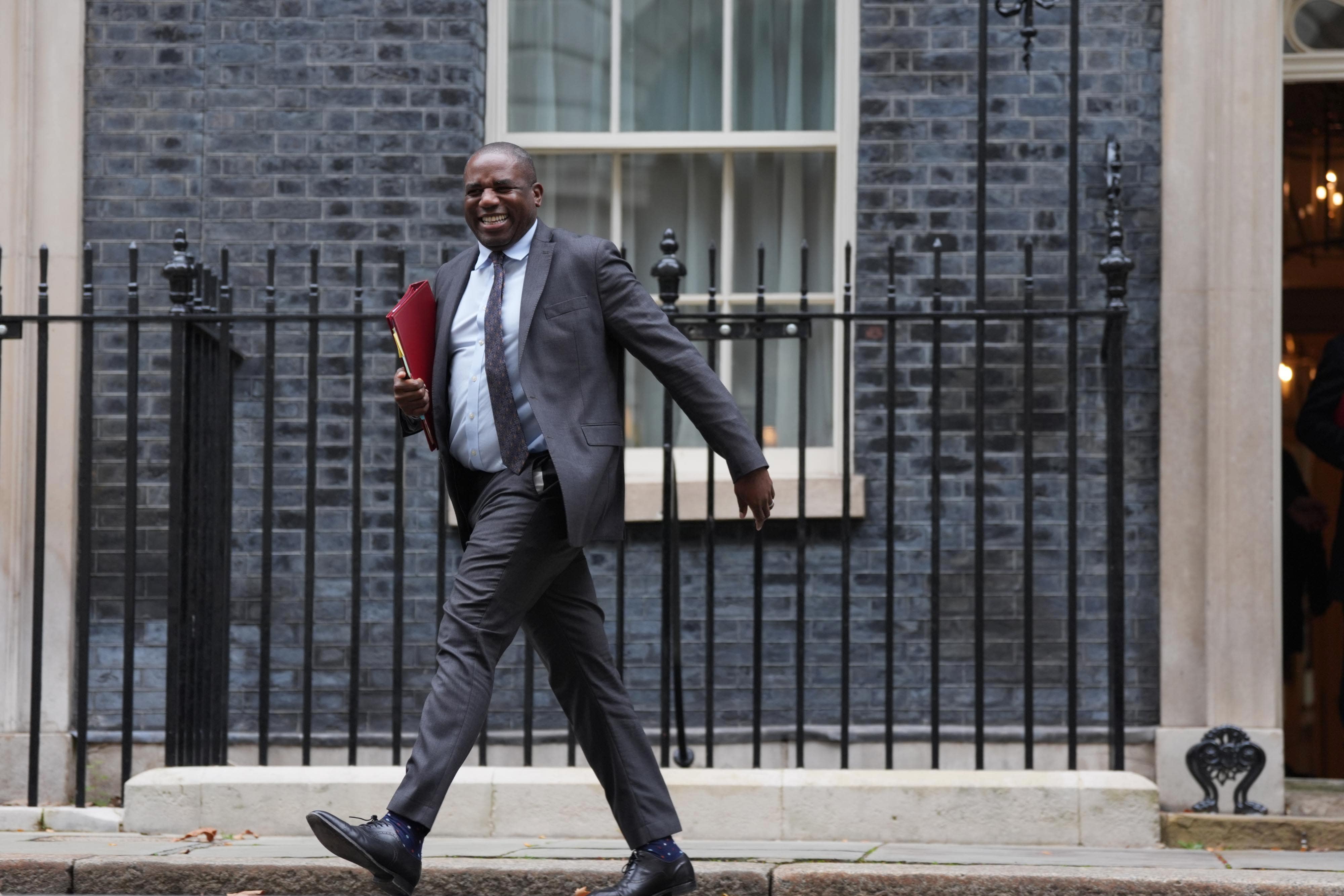 Foreign Secretary David Lammy said he is committed to taking on kleptocrats (Ben Whitley/PA)