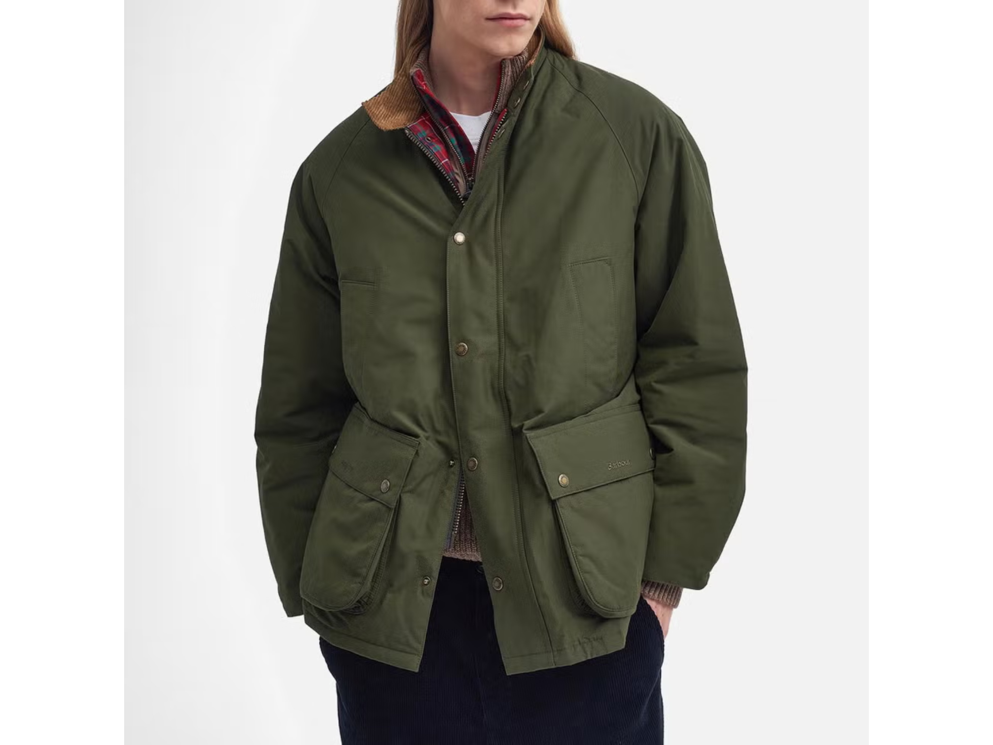 Barbour x Baracuta bedale canvas oversized jacket