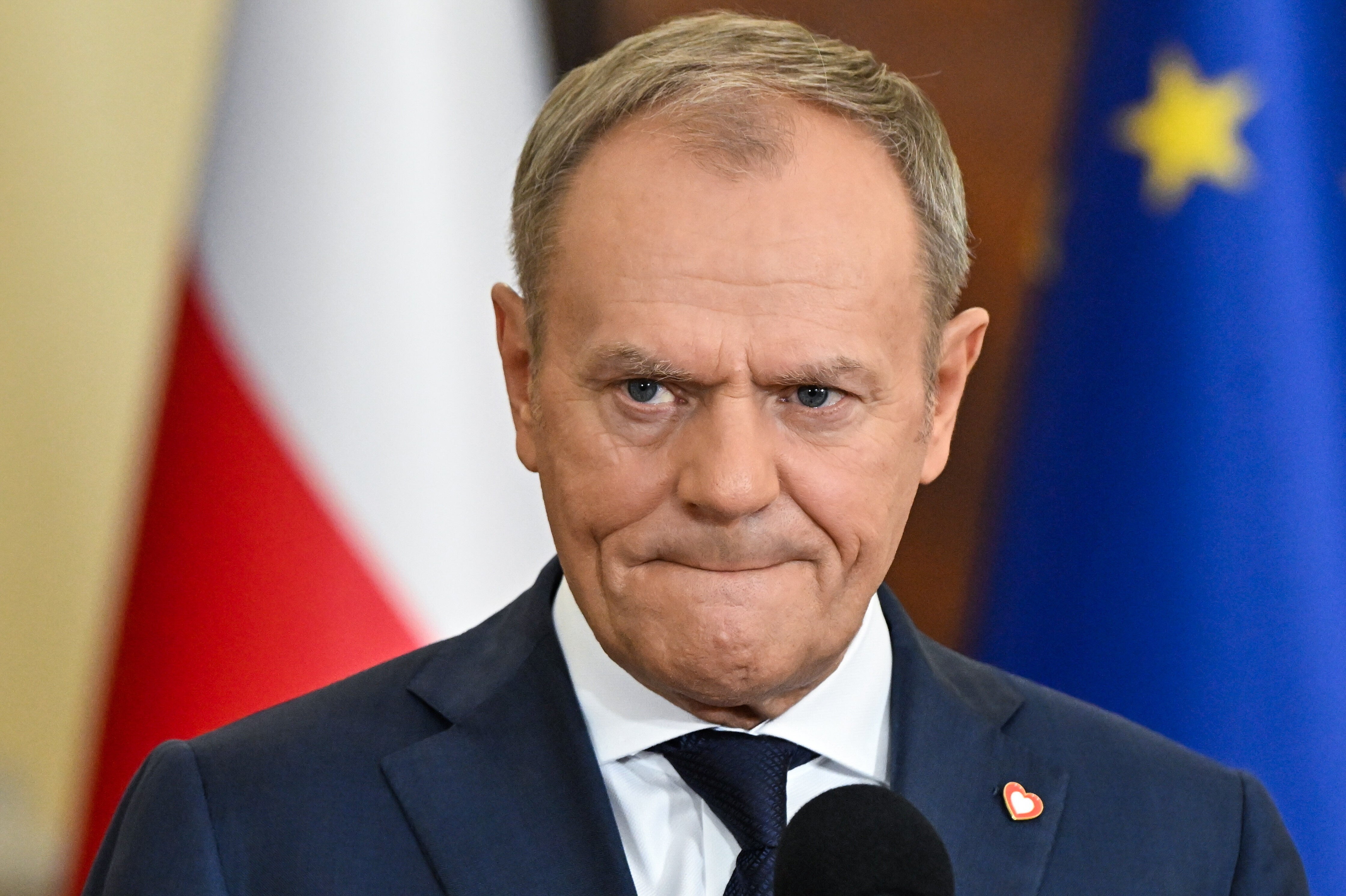 Poland’s prime minister Donald Tusk