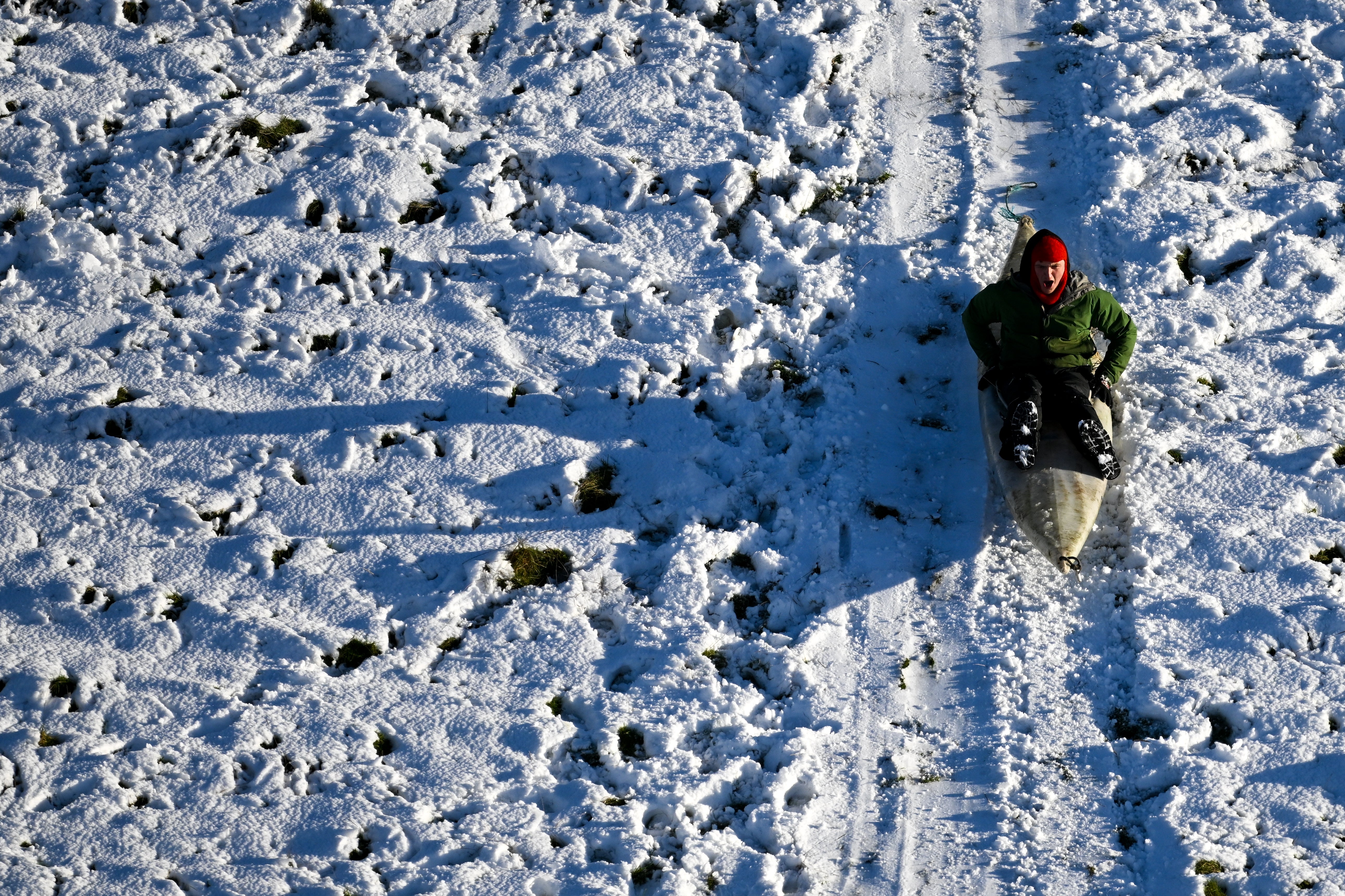 Plymouth and Exeter are among places under a yellow warning for snow until 3pm on Thursday