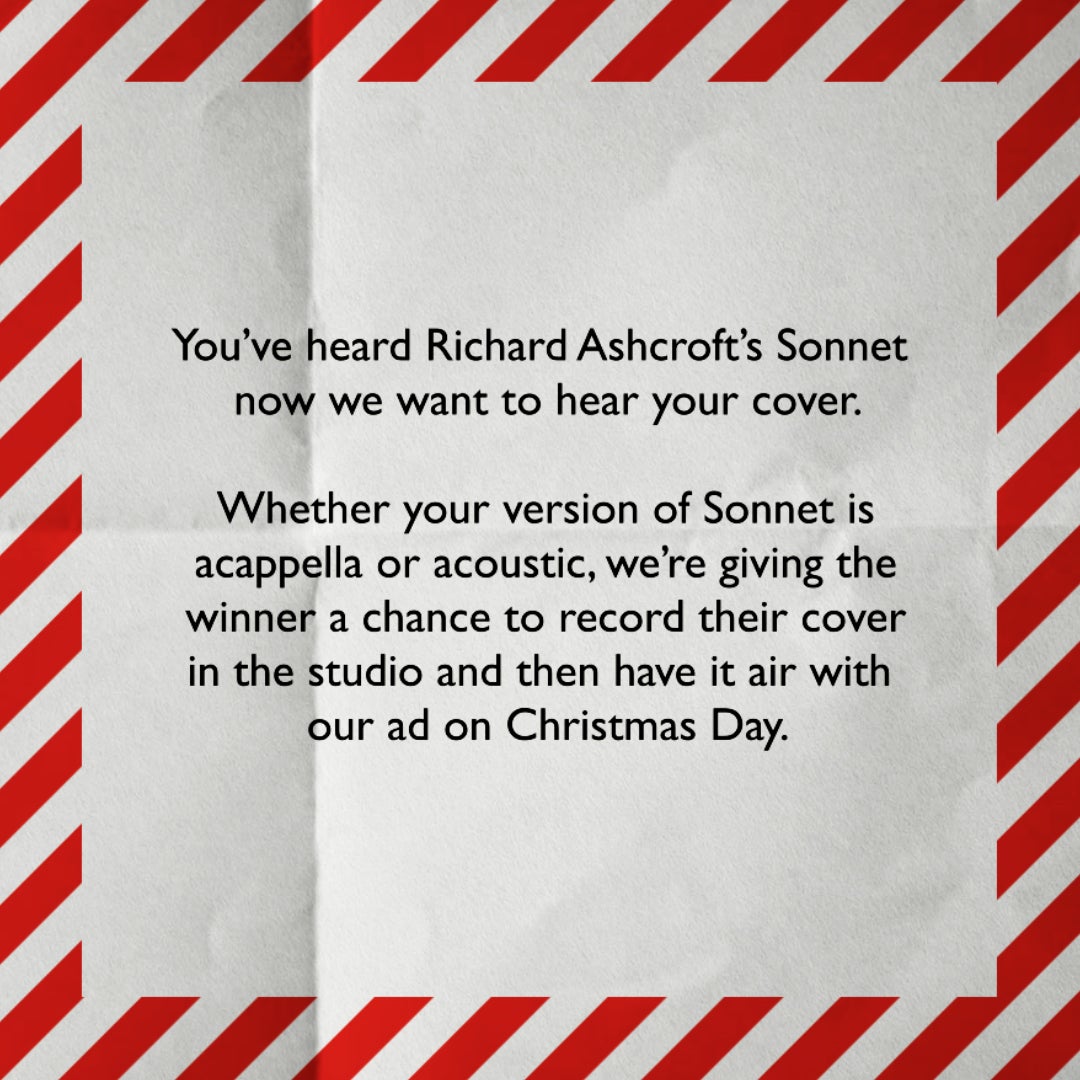 To enter, post on TikTok with the hasntag #mysonnet